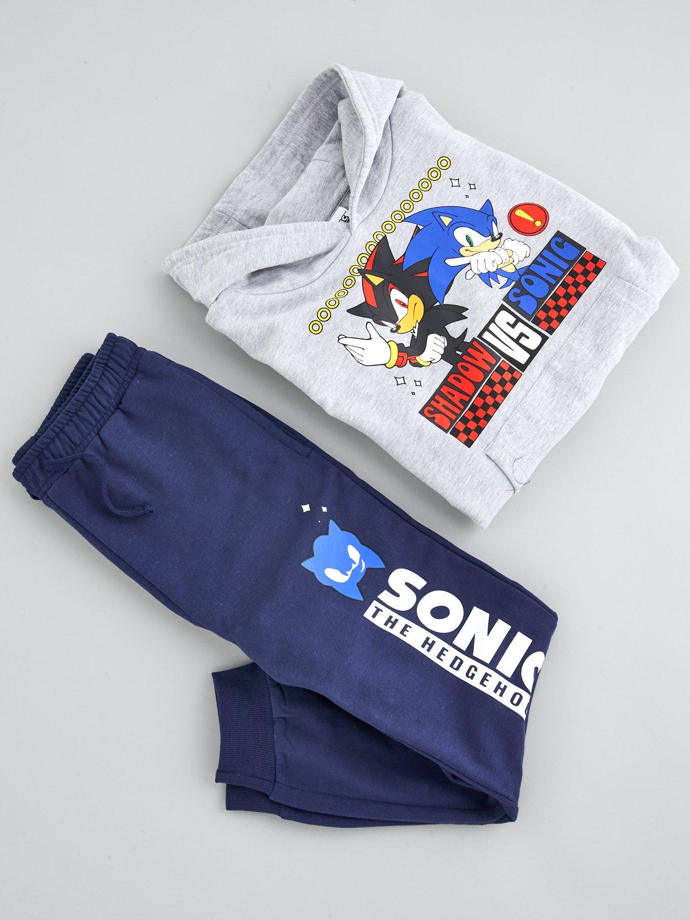 Image 5 of 5 of The Very Collection Sonic &amp; Knuckles Sweat Set - Grey