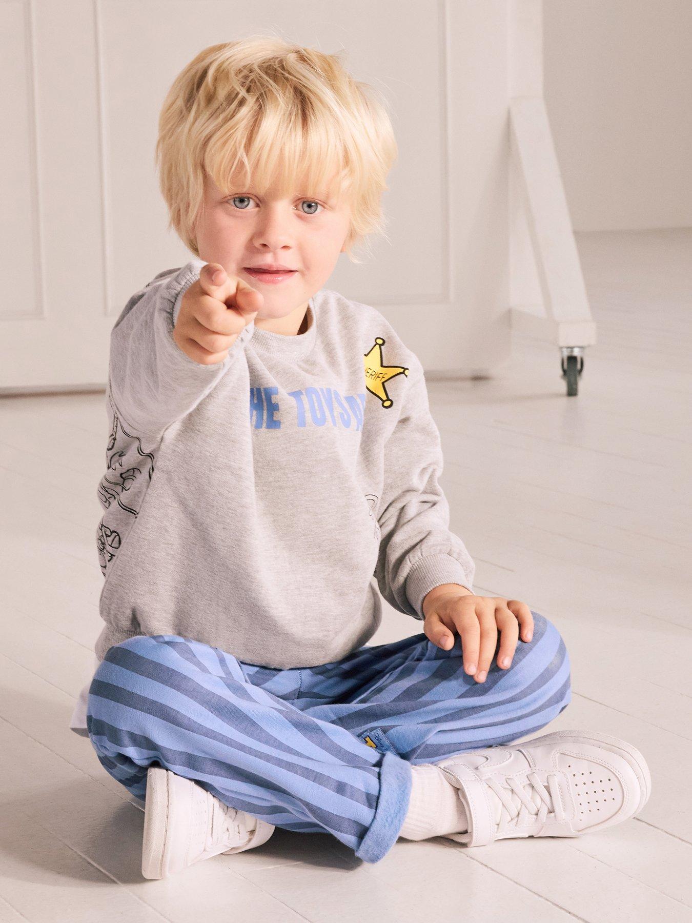 The Very Collection Toy Story Stripe Sweat Set - Grey