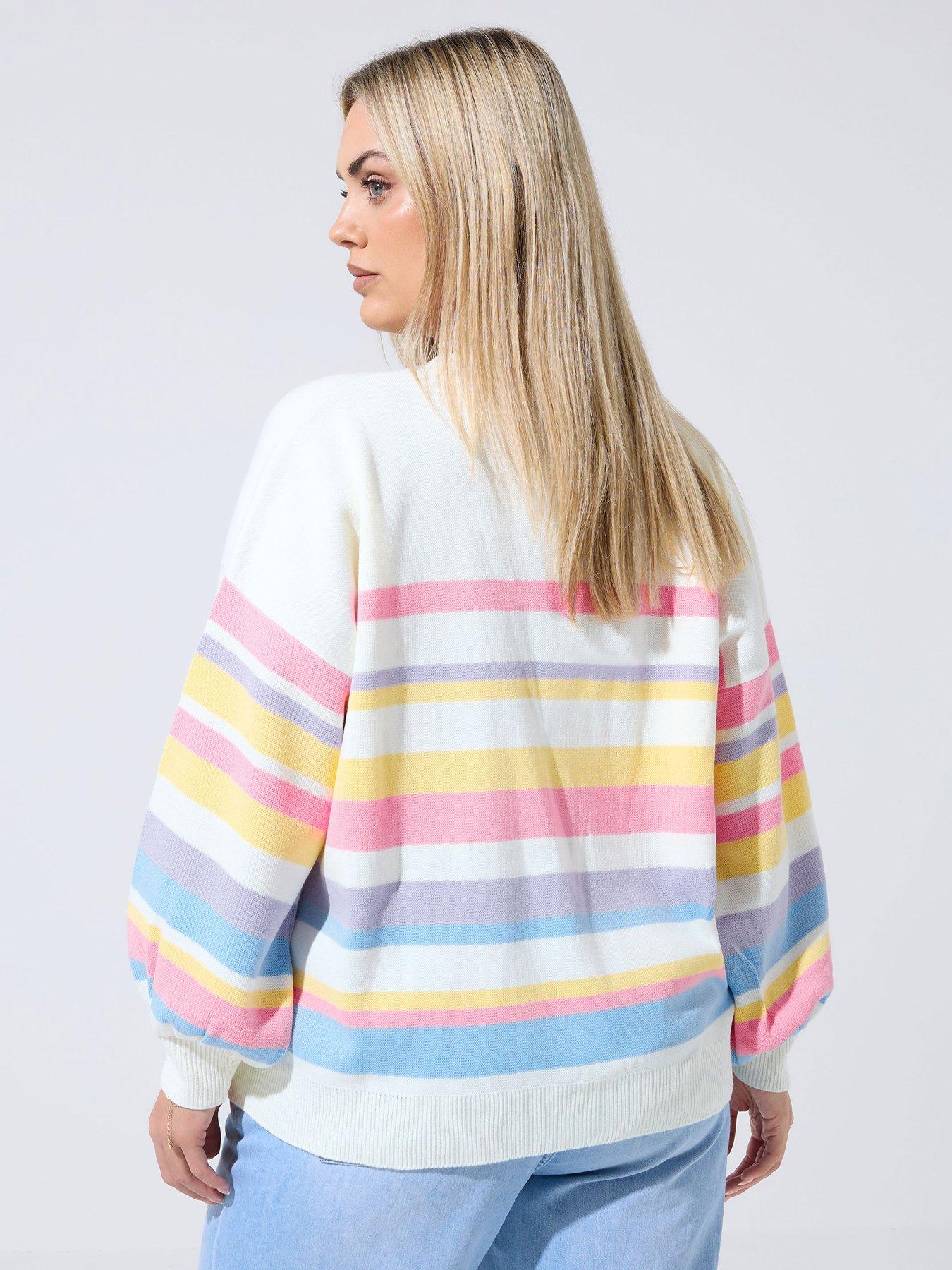  image of yours-curve-stripe-cardigan