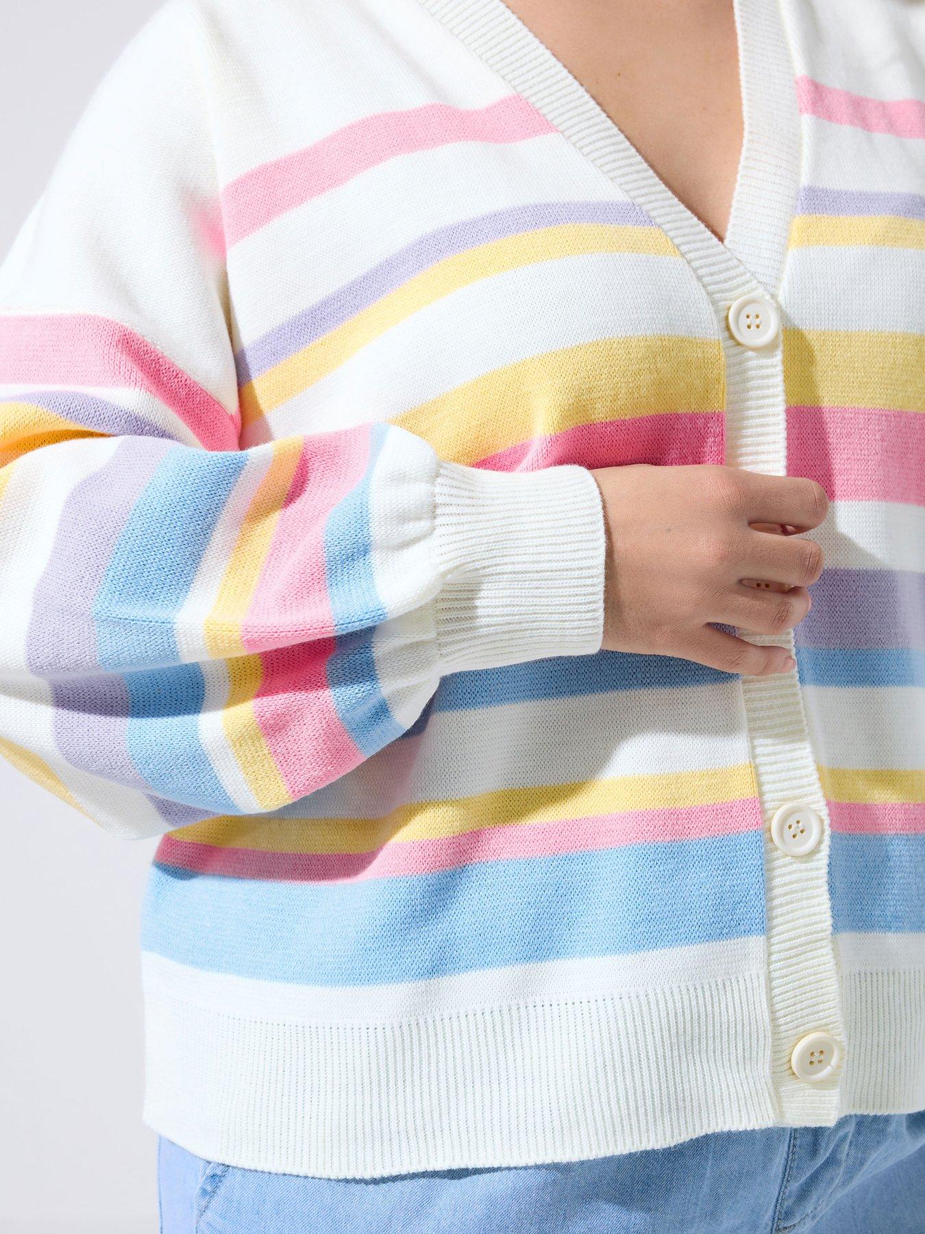  image of yours-curve-stripe-cardigan