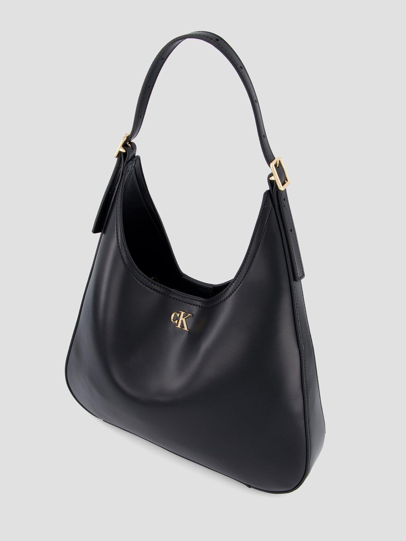 Image 2 of 4 of Calvin Klein CK Medium Shoulder Bag - Black