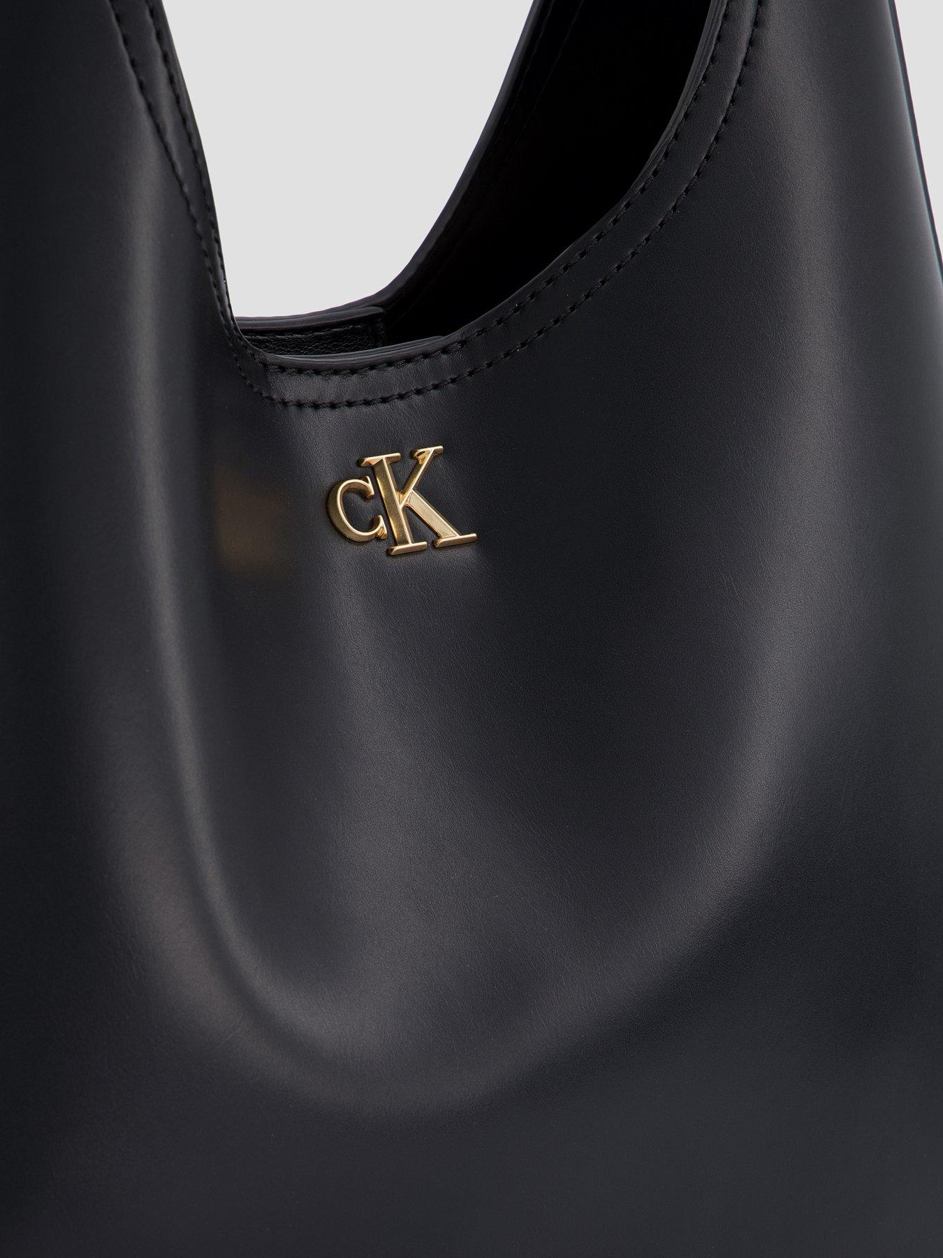 Image 3 of 4 of Calvin Klein CK Medium Shoulder Bag - Black