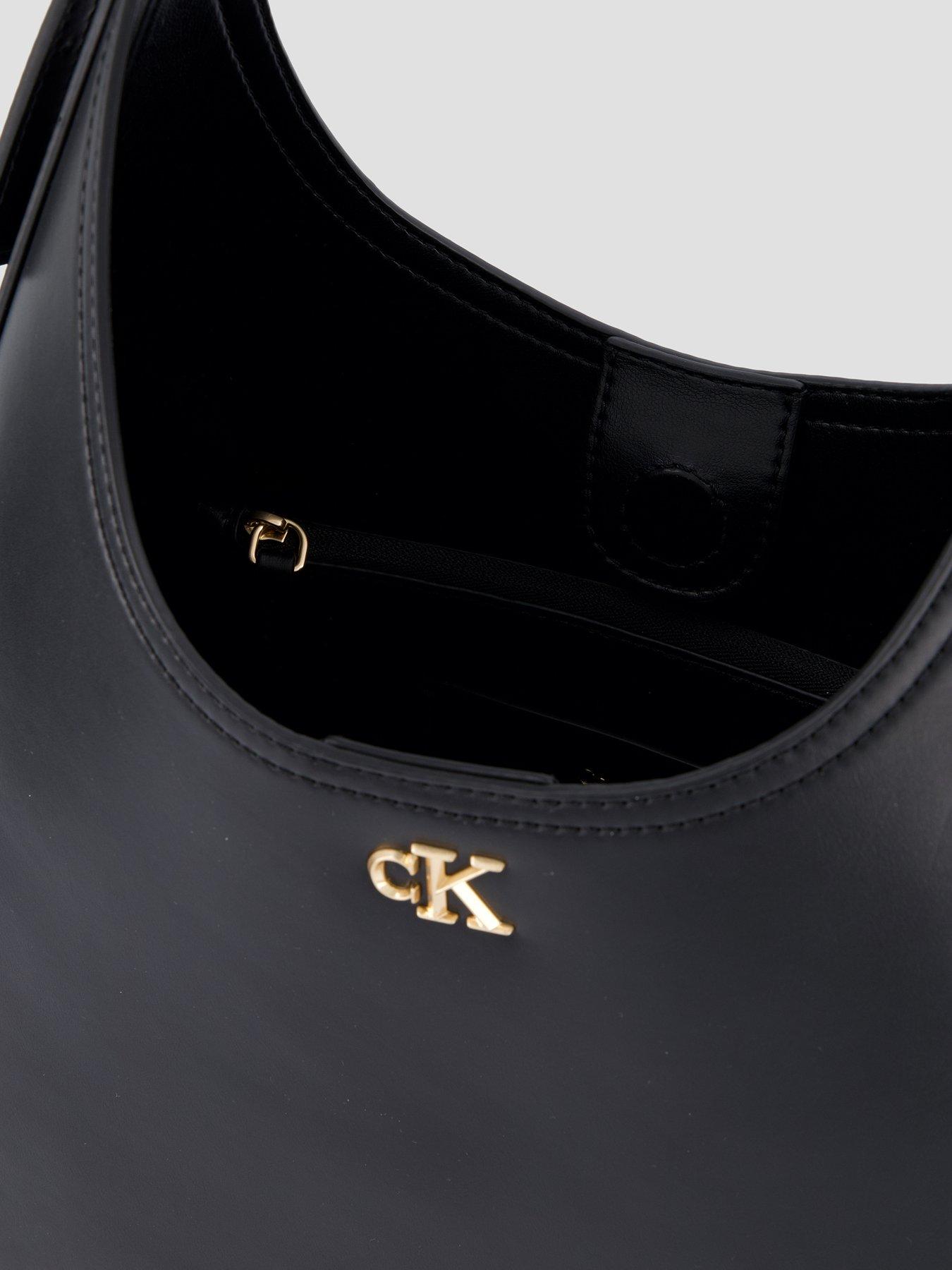 Image 4 of 4 of Calvin Klein CK Medium Shoulder Bag - Black