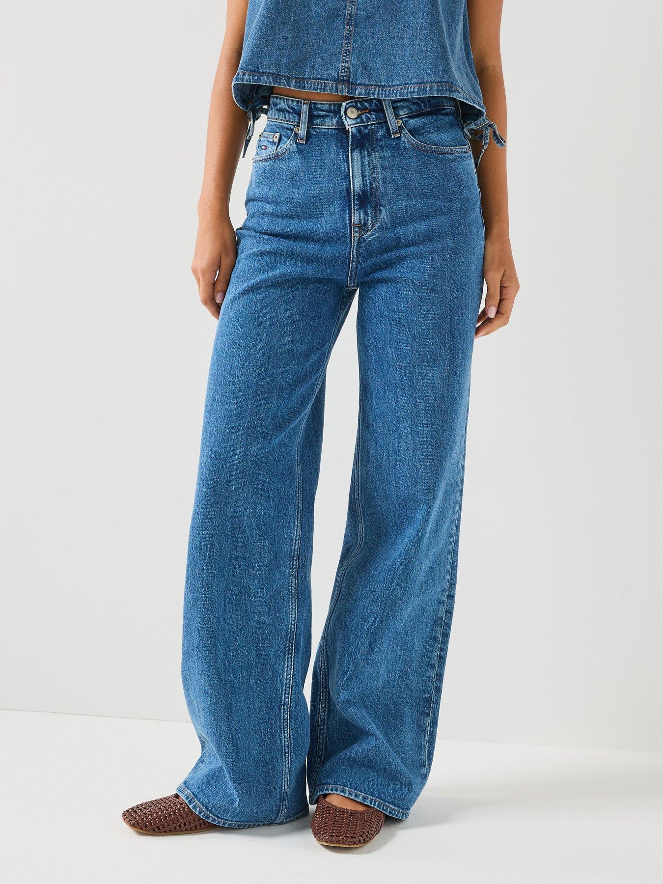 Tommy Jeans Faded Mid Rise Loose Jeans - Denim Medium