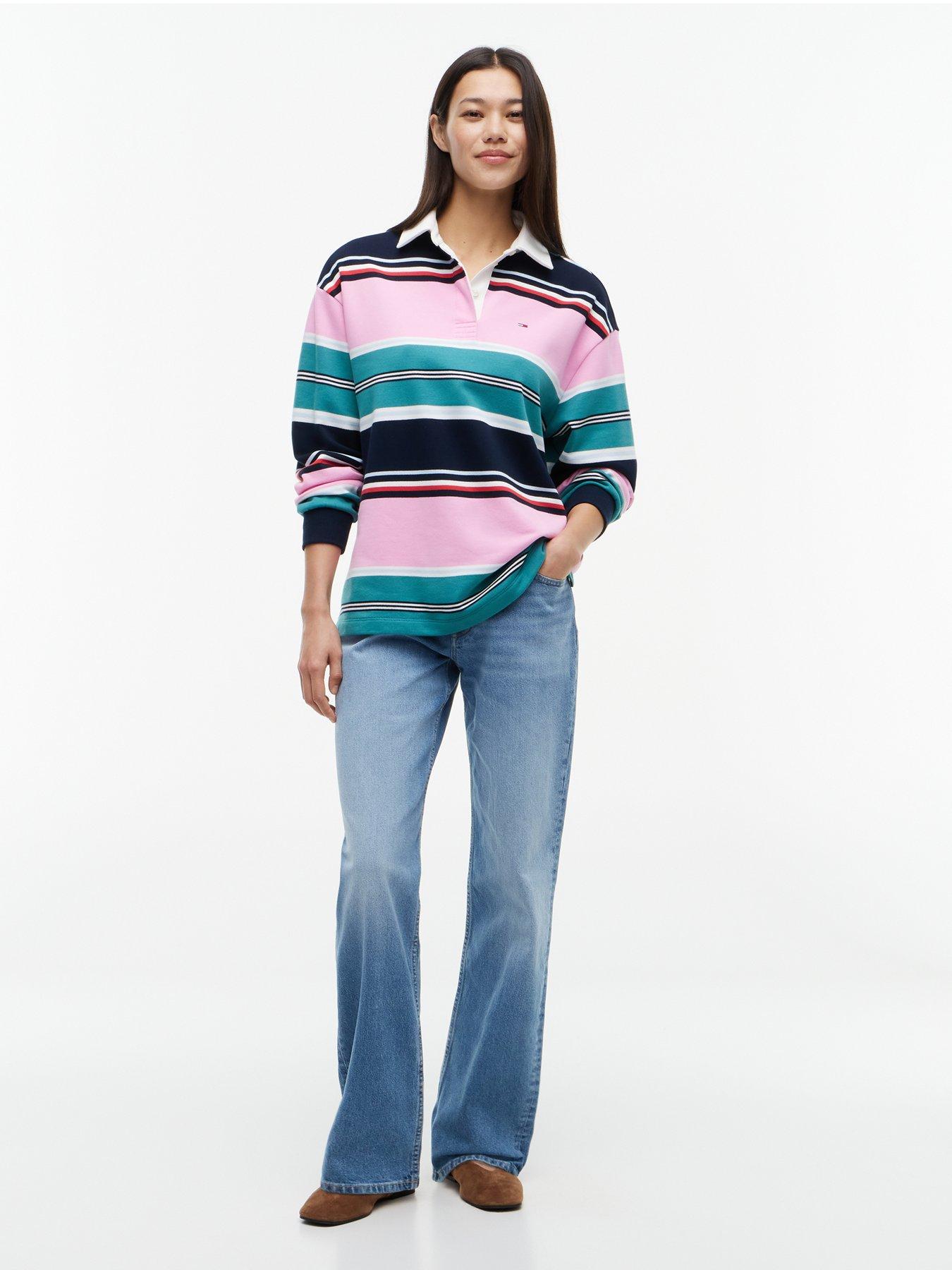 Image 3 of 6 of Tommy Jeans Sophie Low Rise Straight Jeans - Denim Medium