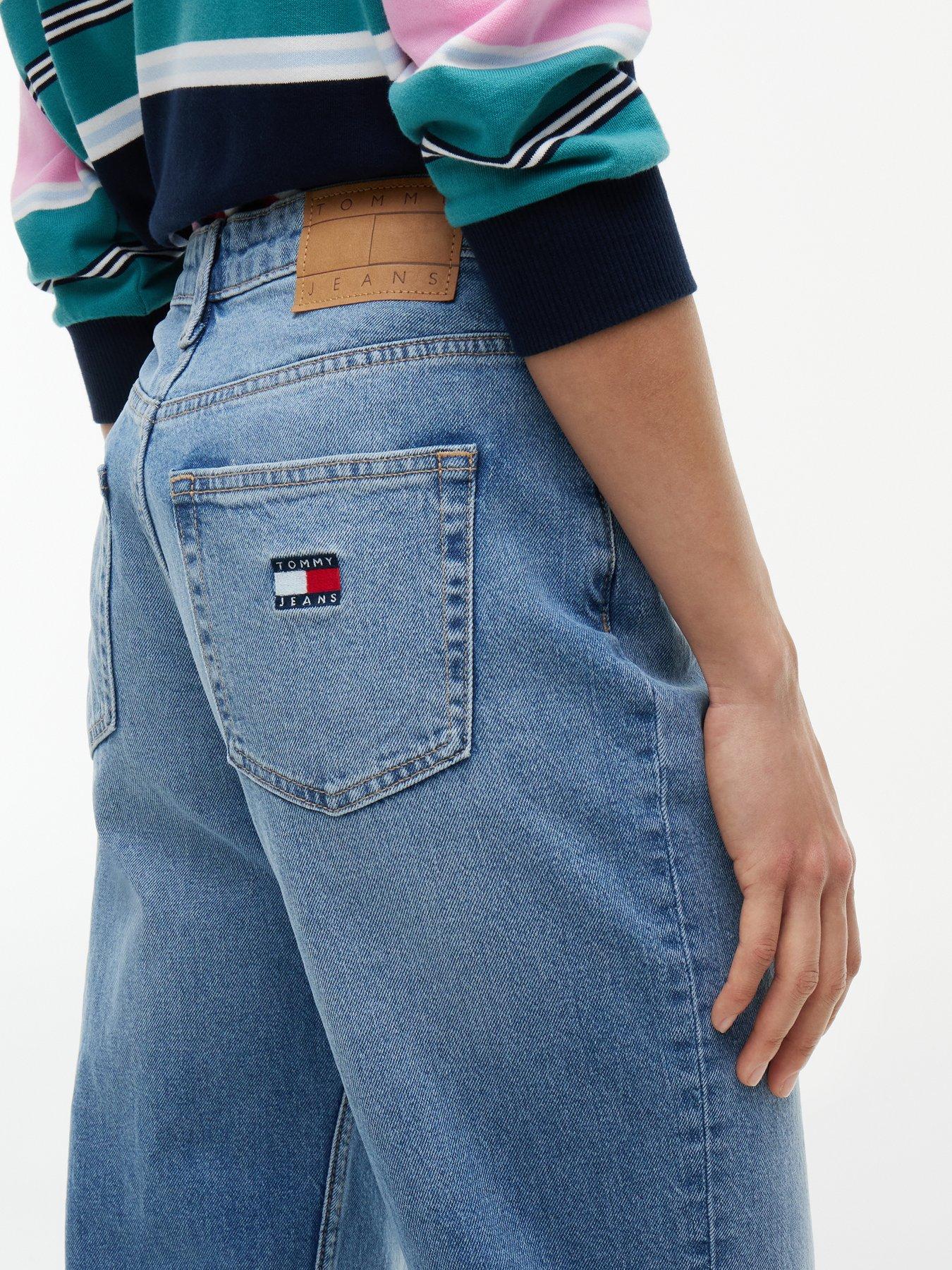 Image 5 of 6 of Tommy Jeans Sophie Low Rise Straight Jeans - Denim Medium