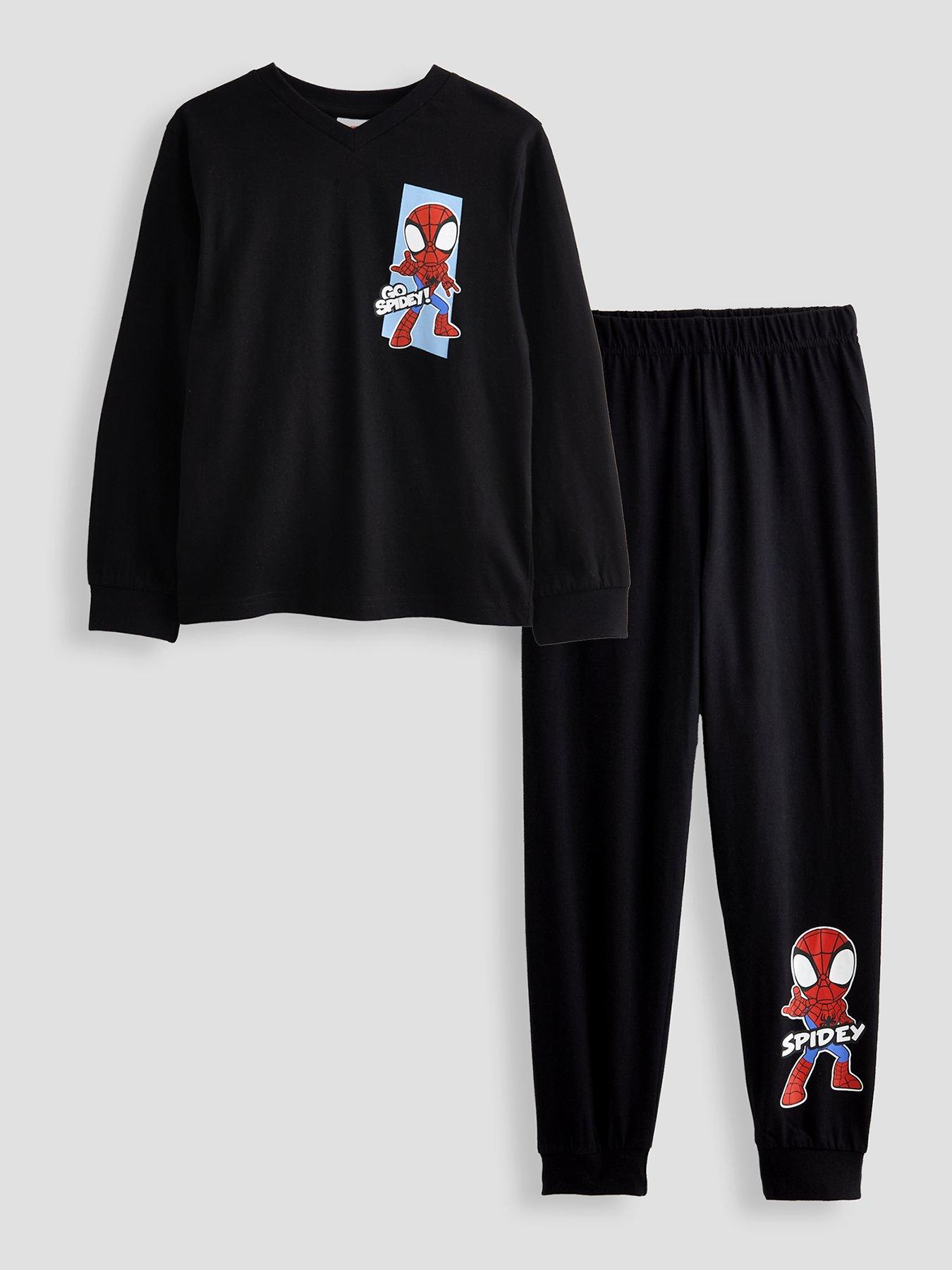 Image 2 of 5 of The Very Collection Spidey And Friends Back Print Pyjamas