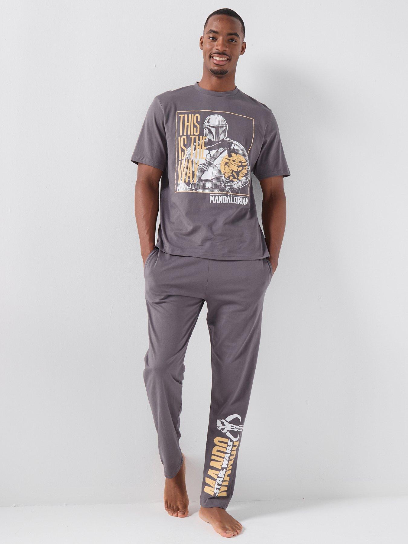 Brand Threads Mando Men Trans Pyjama Set