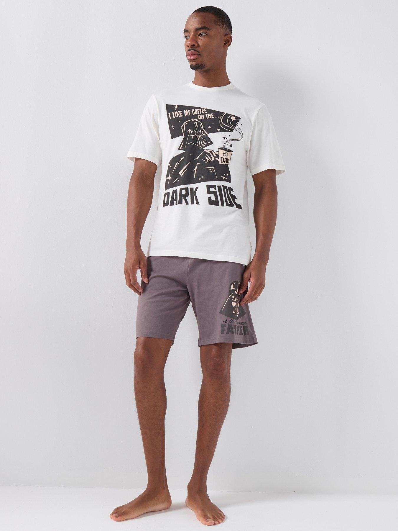Image 3 of 5 of Brand Threads Star Wars Mens Short Pyjama Set