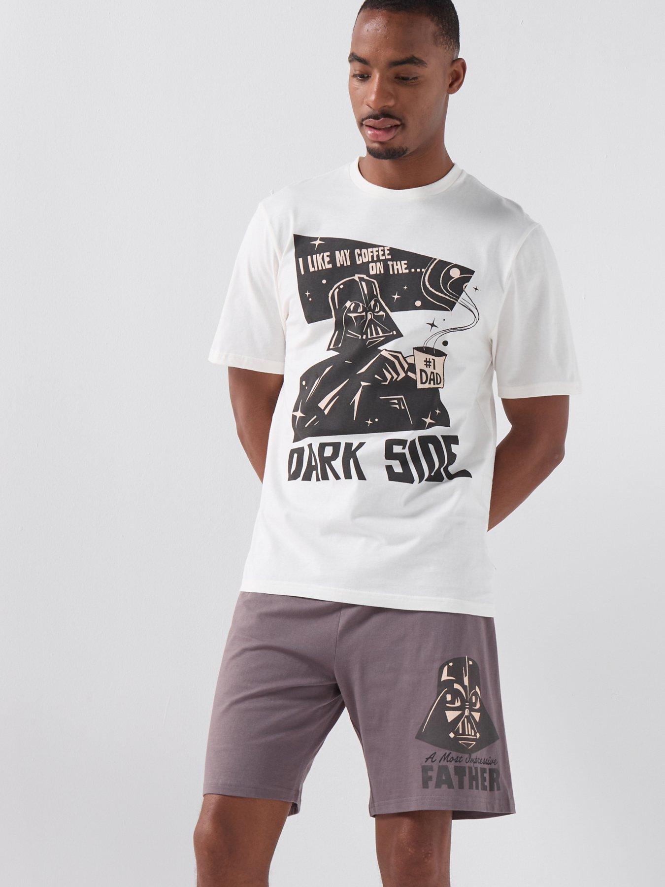 Image 4 of 5 of Brand Threads Star Wars Mens Short Pyjama Set