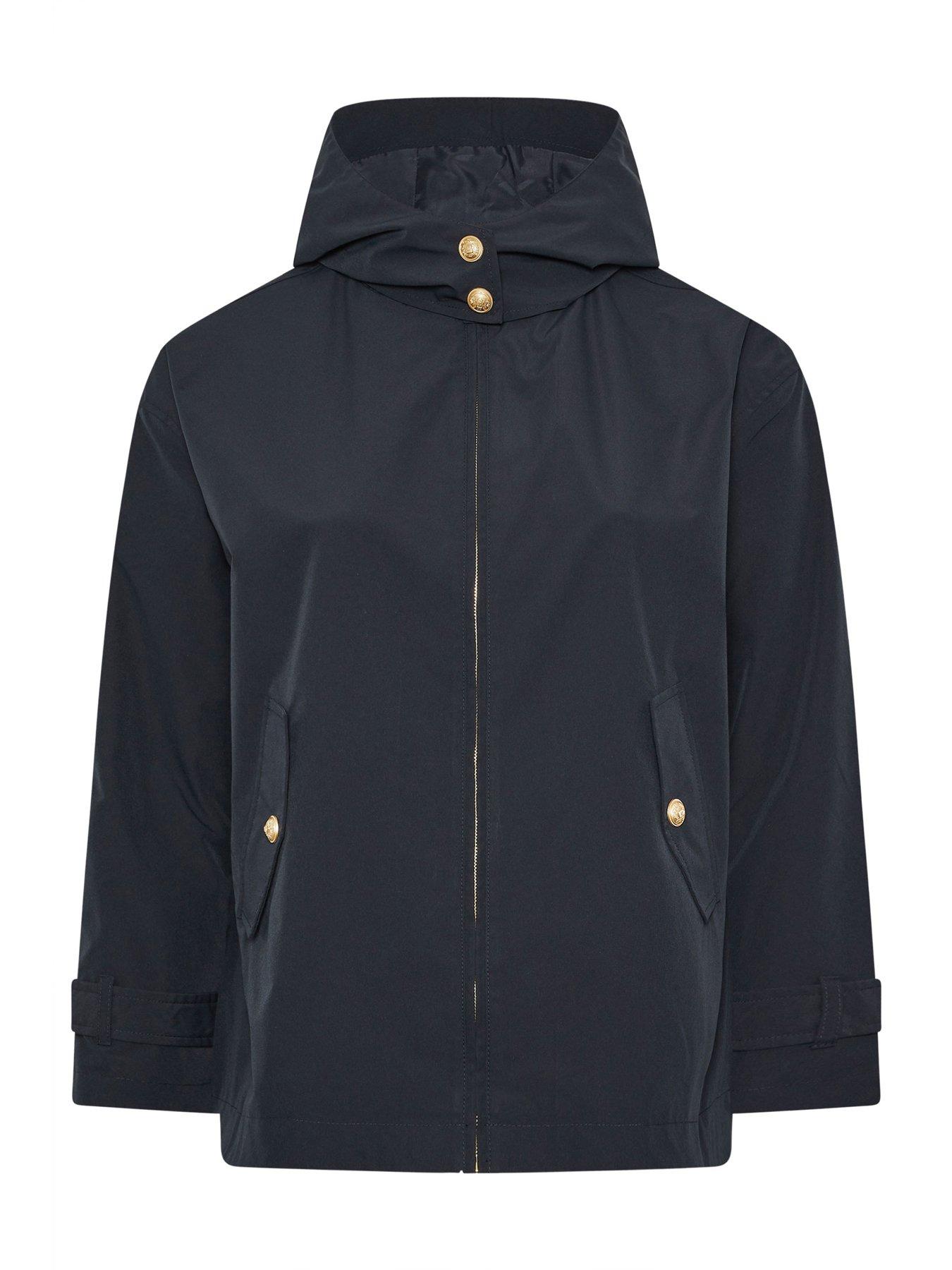  image of yours-curve-military-button-jacket-blue
