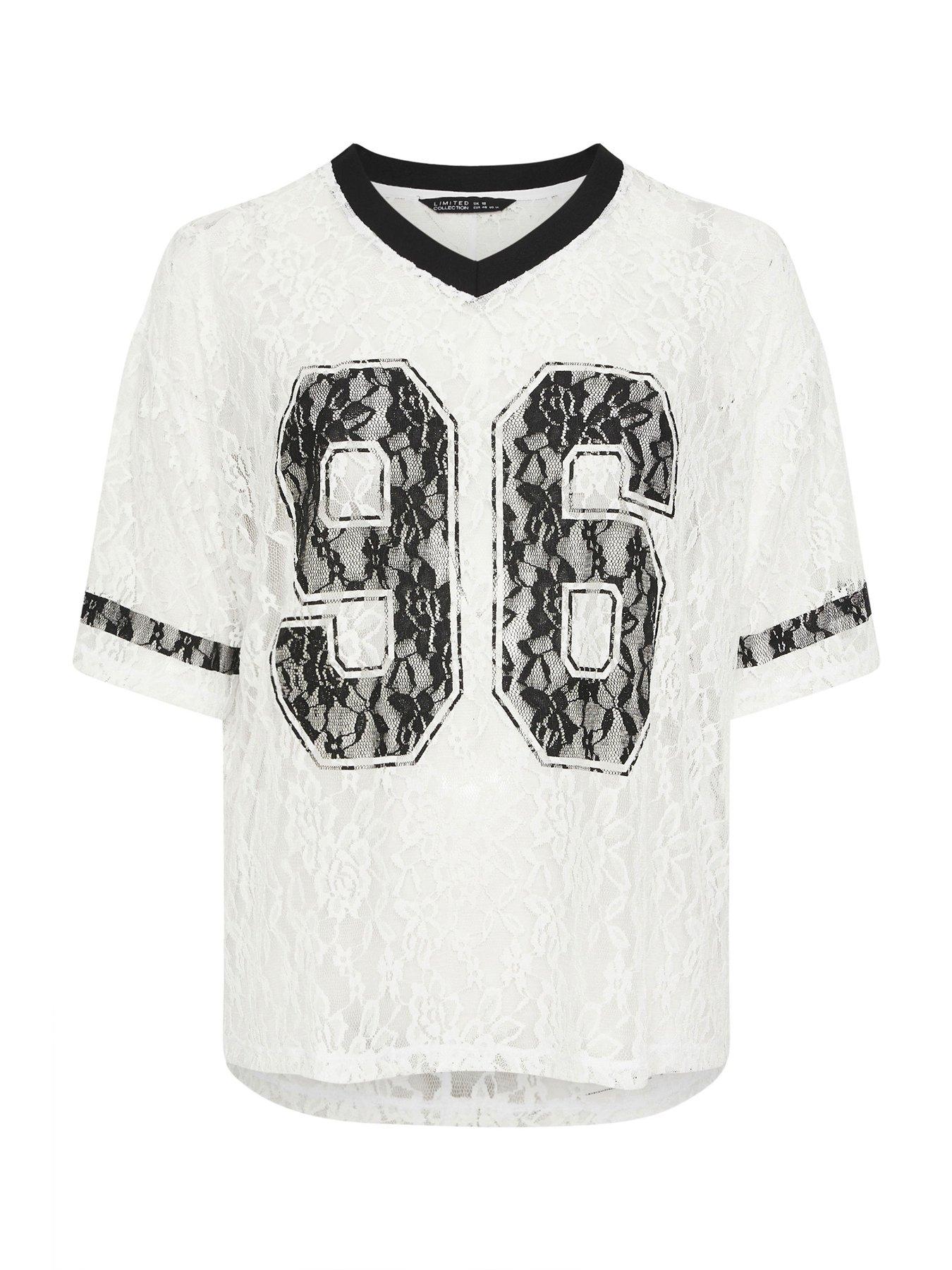  image of yours-curve-lace-printed-v-neck-top-white