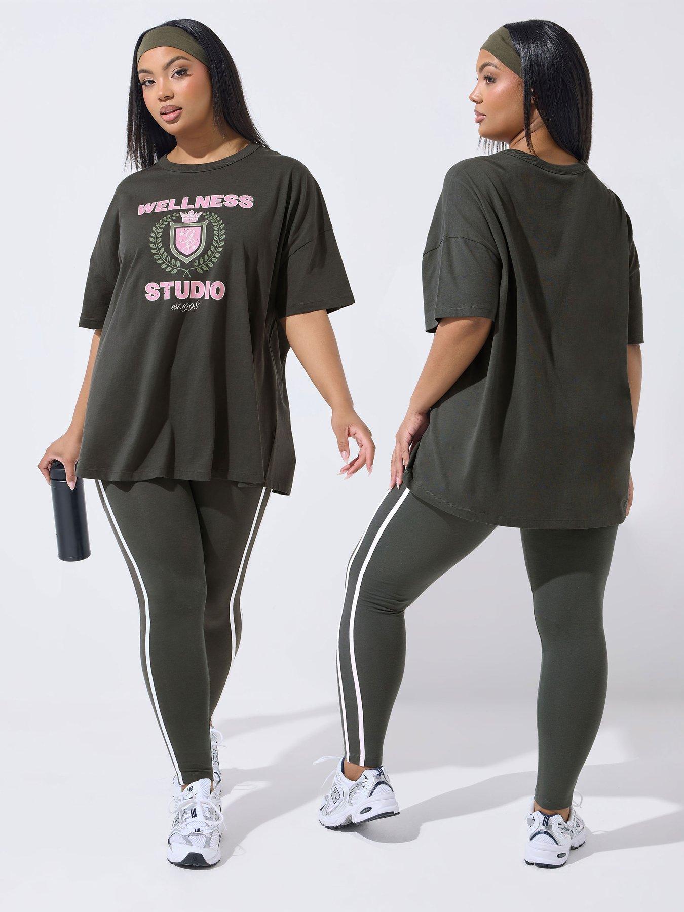  image of yours-curve-wellness-studio-active-t-shirt-grey