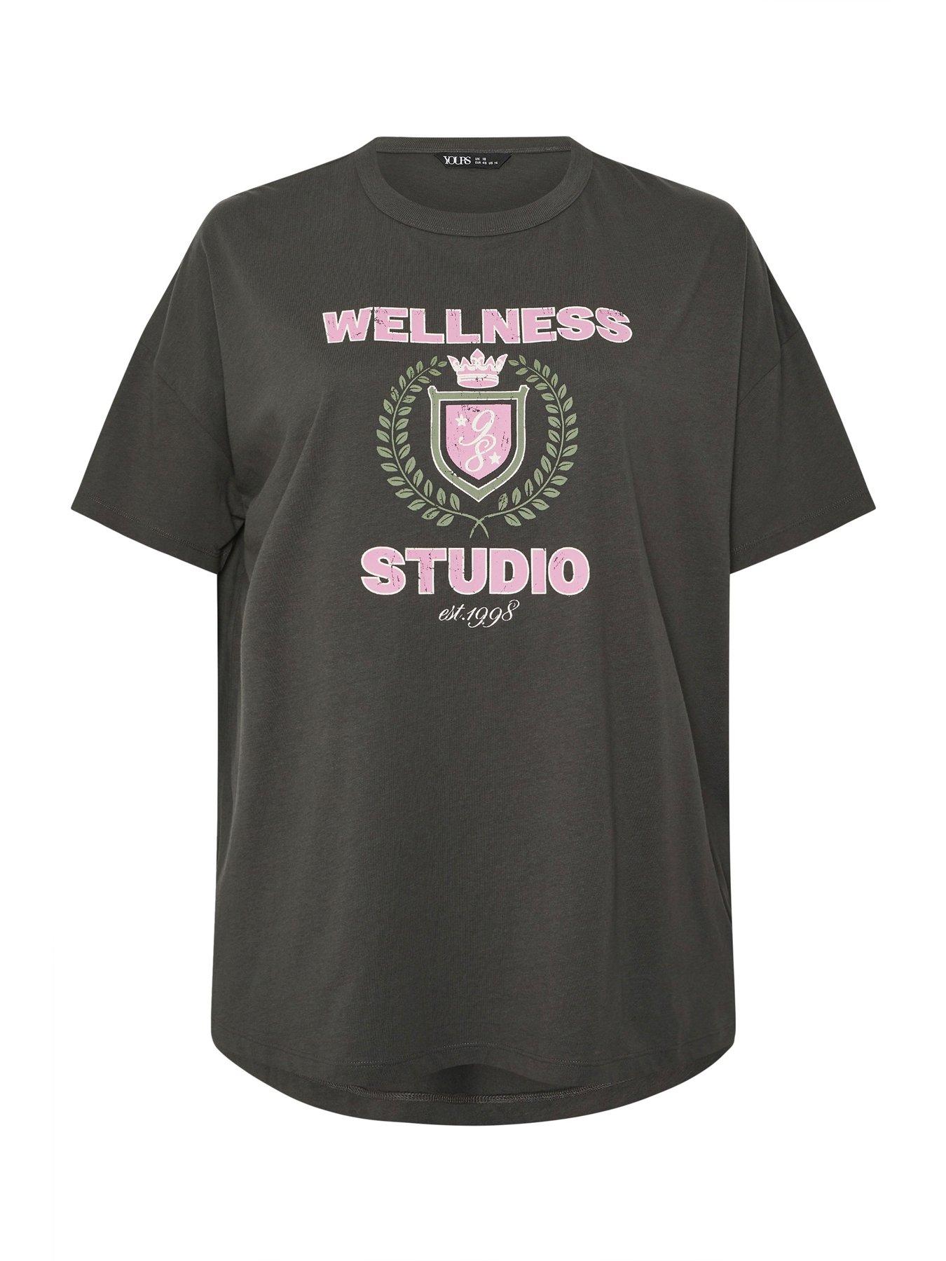  image of yours-curve-wellness-studio-active-t-shirt-grey