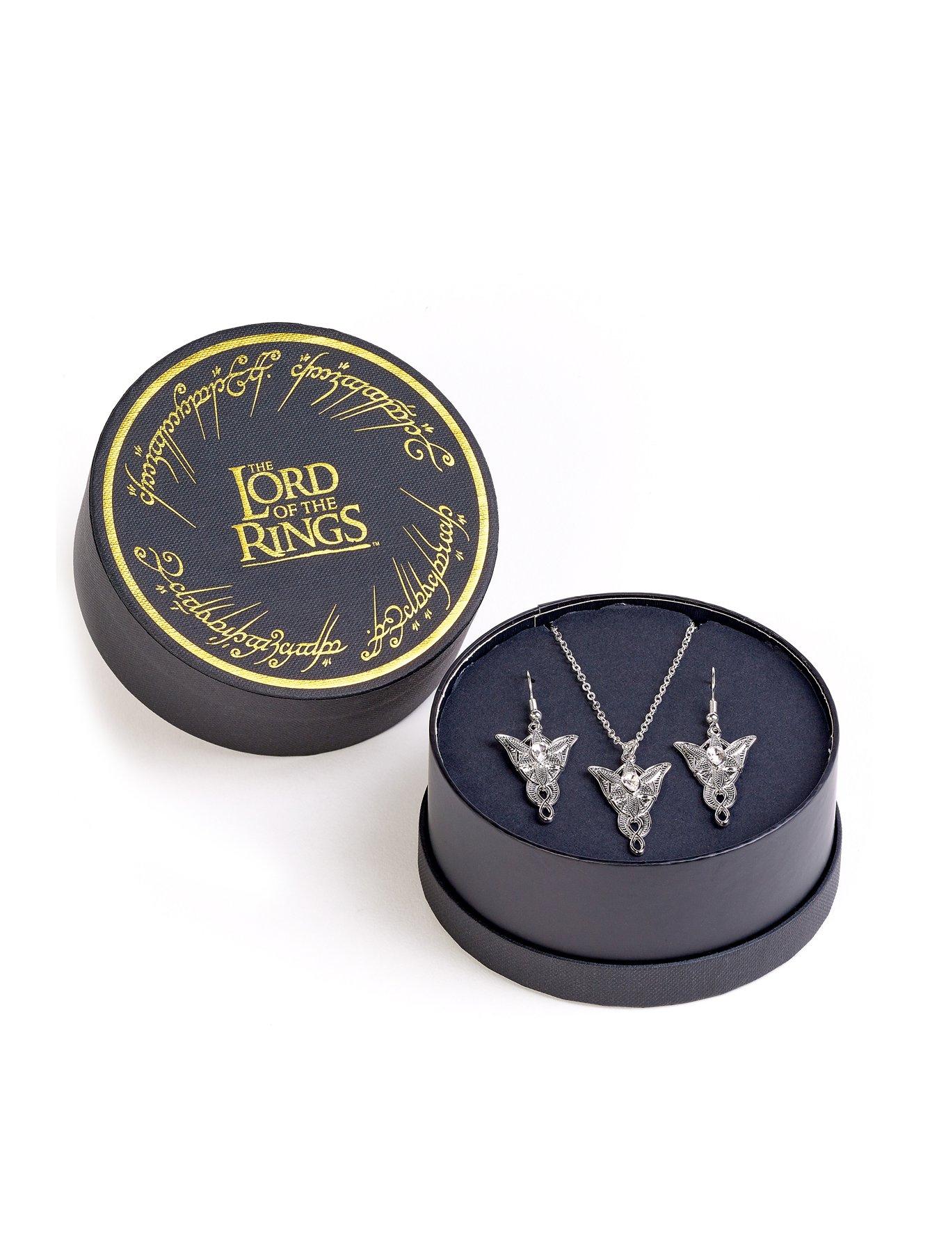 Image 2 of 2 of Lord of the Rings The Lord of The Rings Evenstar earrings and necklace gift set