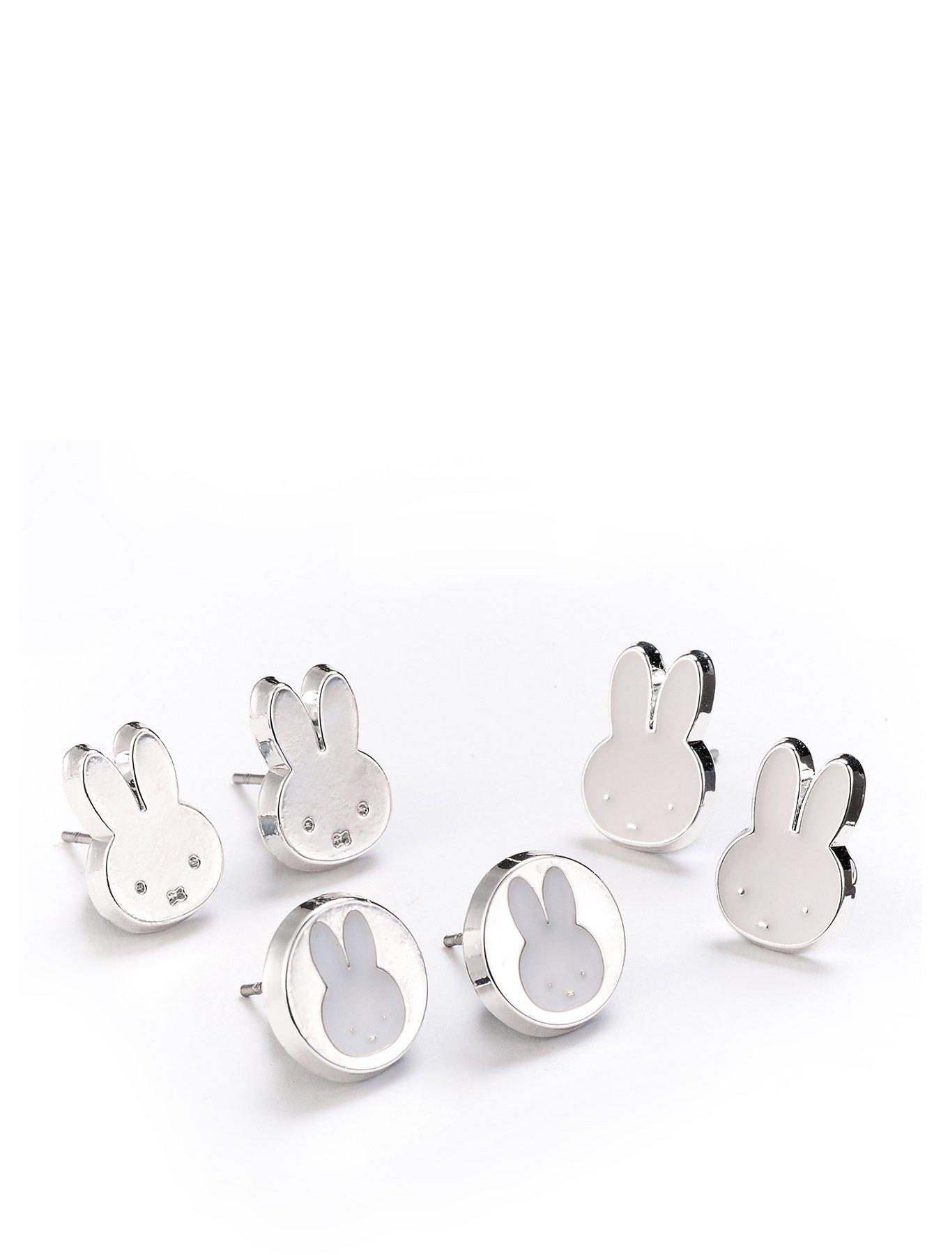  image of miffy-earring-stud-set