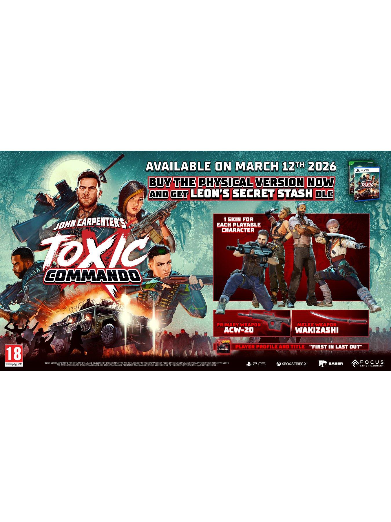 Image 2 of 7 of Playstation John Carpenter's Toxic Commando - PlayStation&reg;5