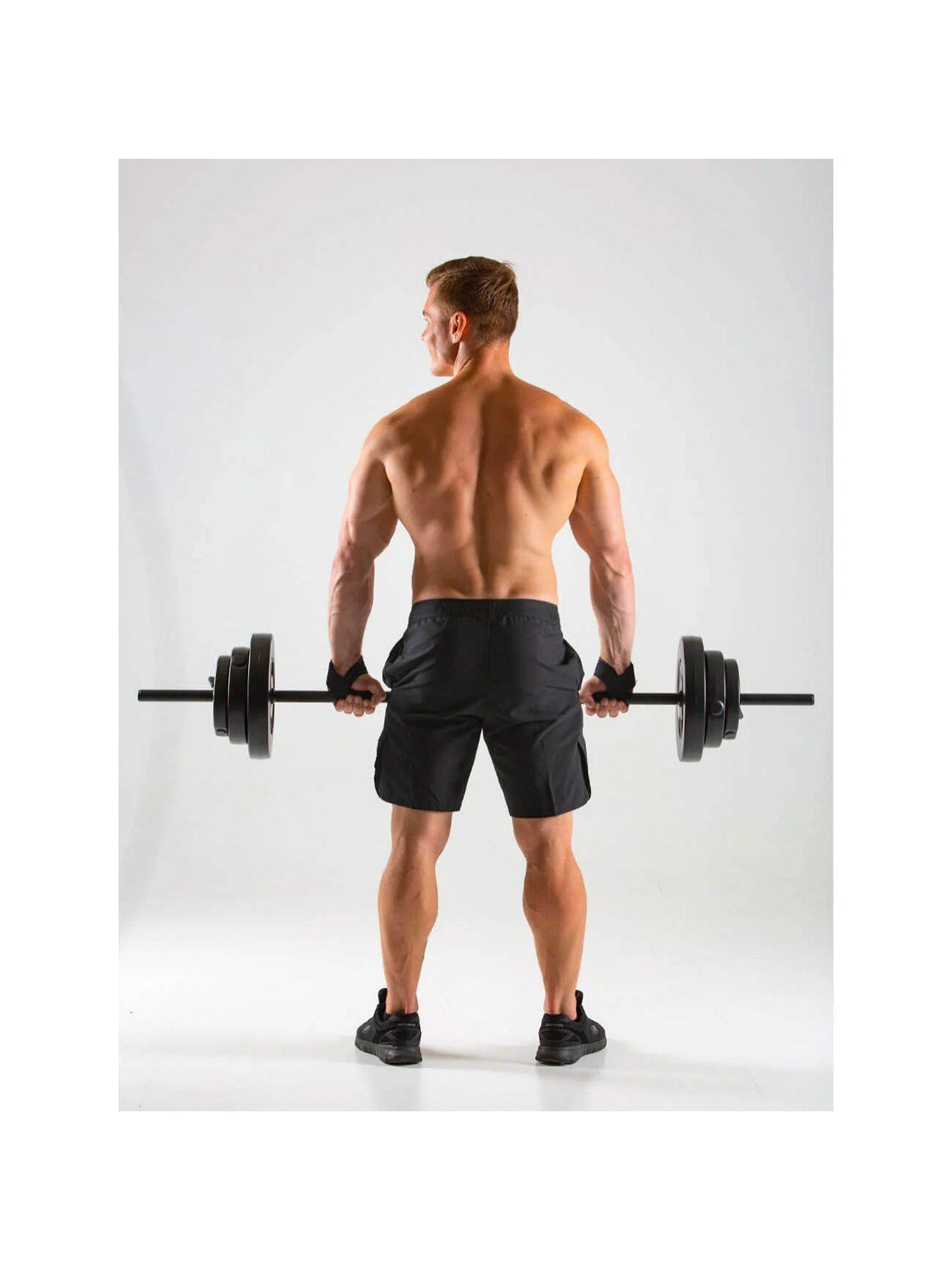  image of hxgn-20kg-adjustable-barbell-weight-set