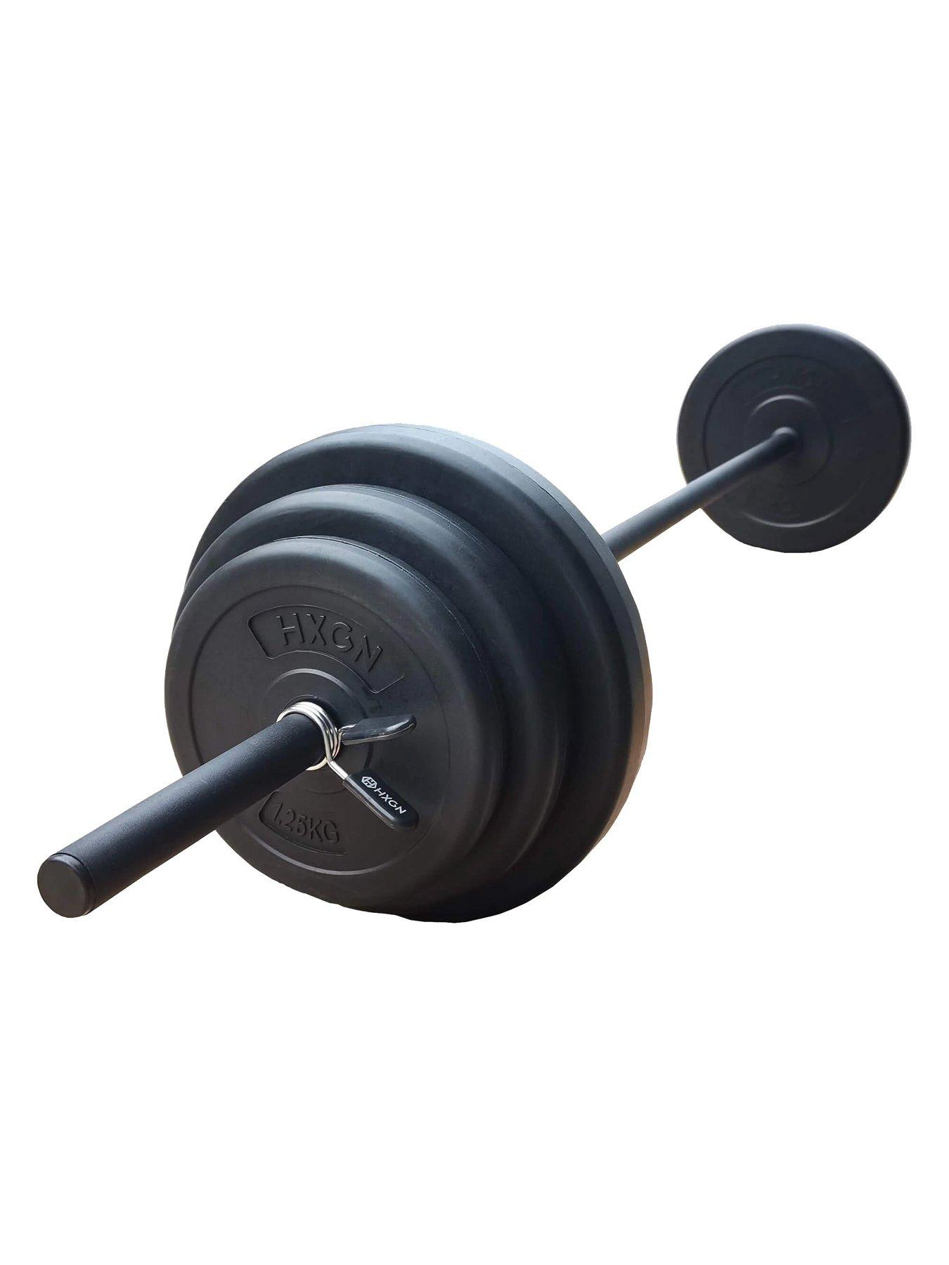  image of hxgn-20kg-adjustable-barbell-weight-set