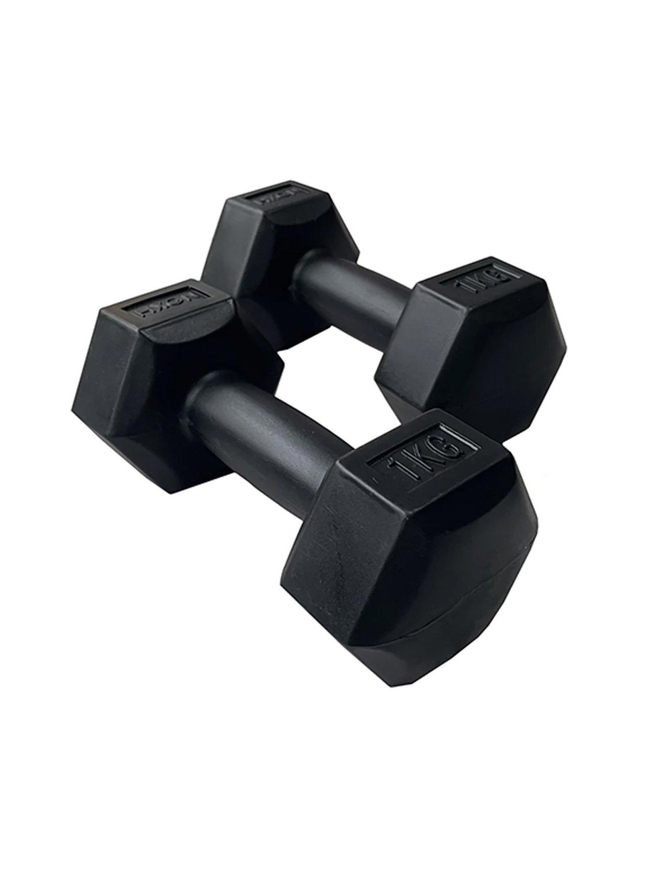 Image 2 of 7 of HXGN 12kg Hex Dumbbell Set