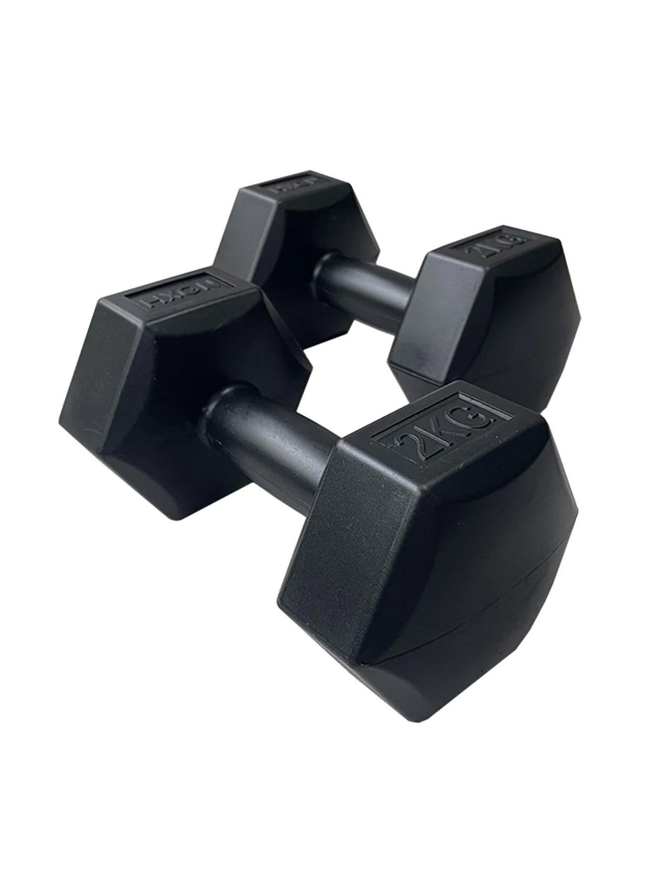 Image 3 of 7 of HXGN 12kg Hex Dumbbell Set