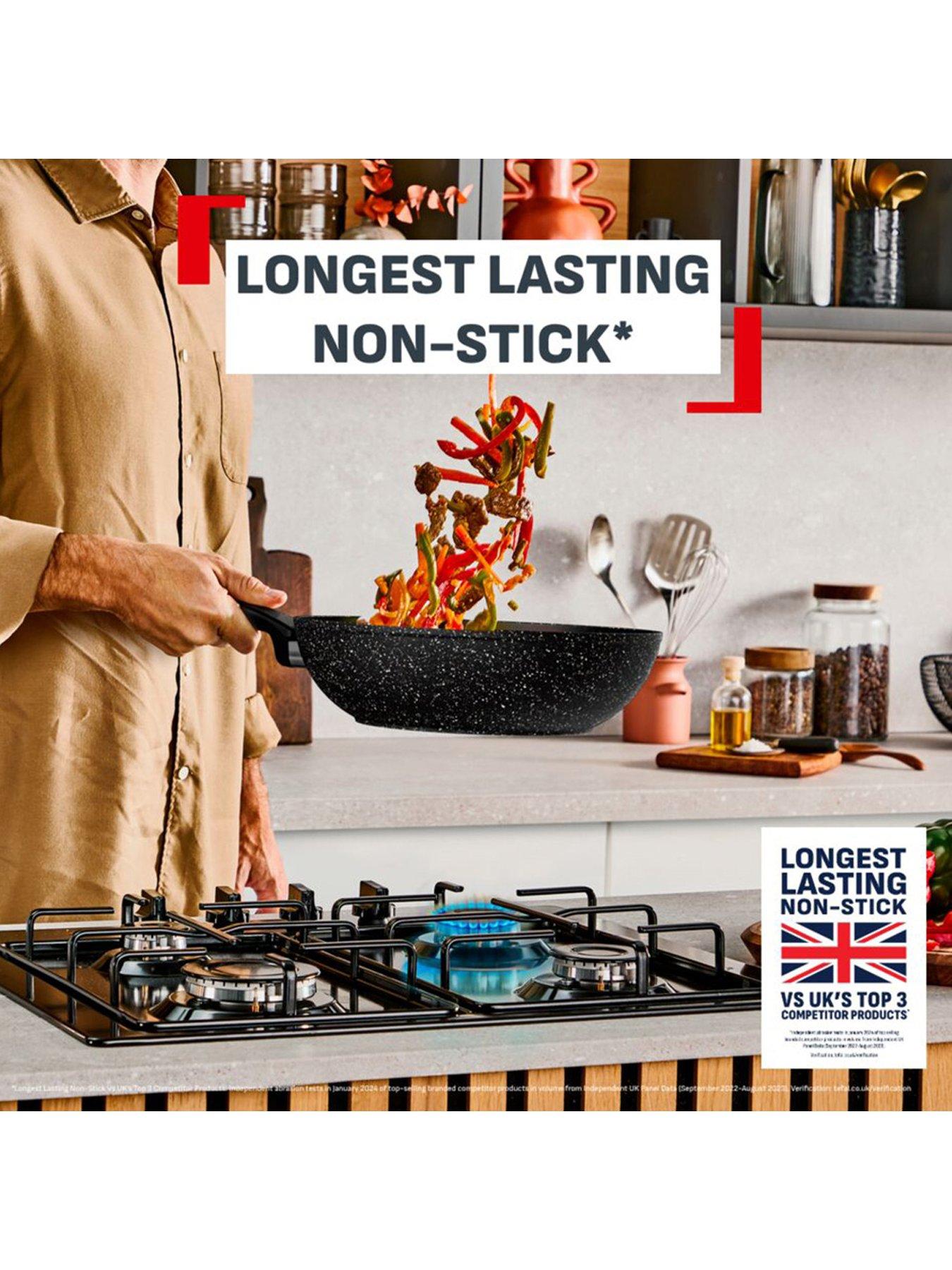 Image 3 of 8 of Tefal Expertise Plus Induction Non-stick Wok 28cm