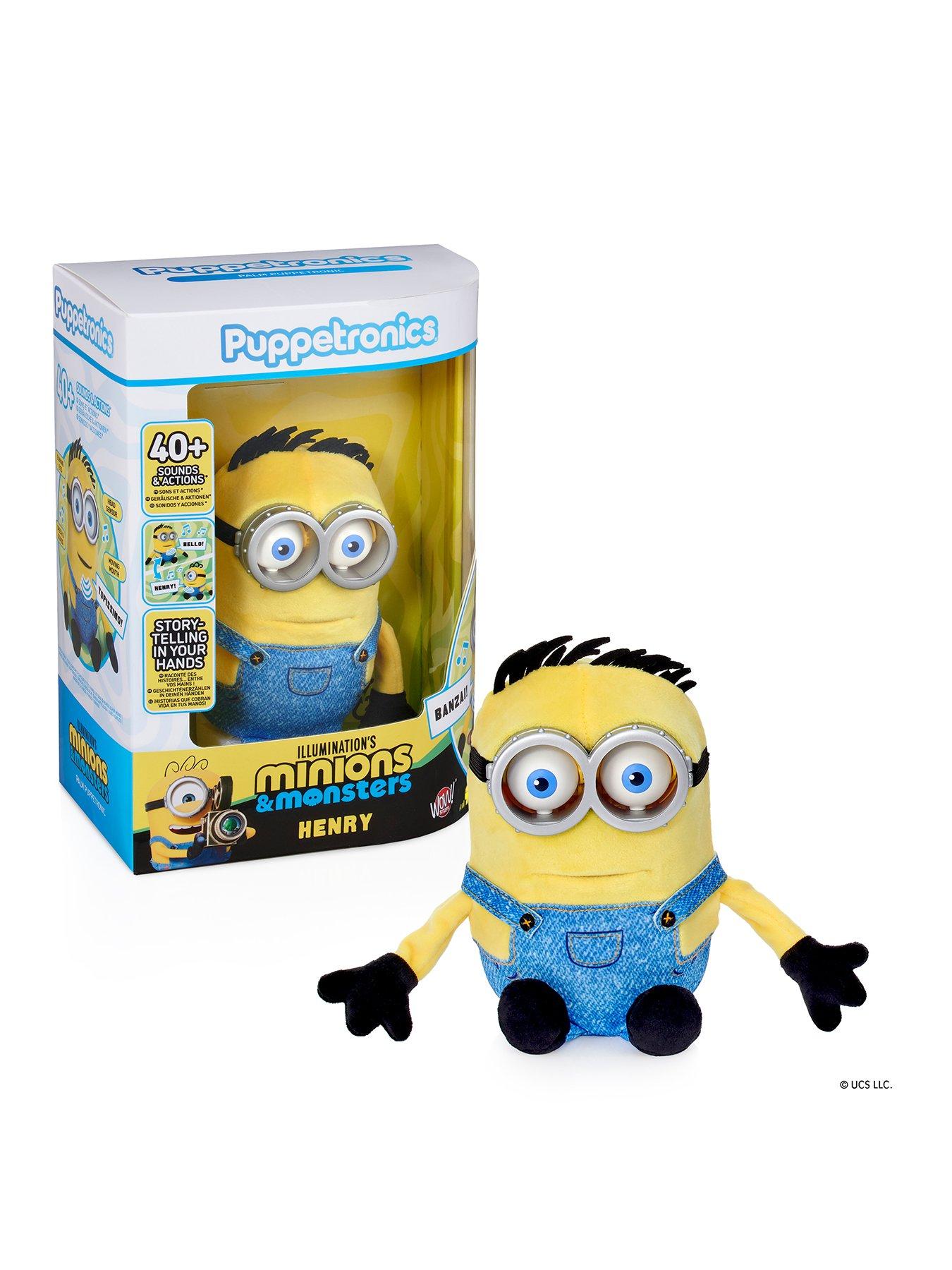Image 1 of 6 of Minions Universal Minions Henry Palm Puppetronic