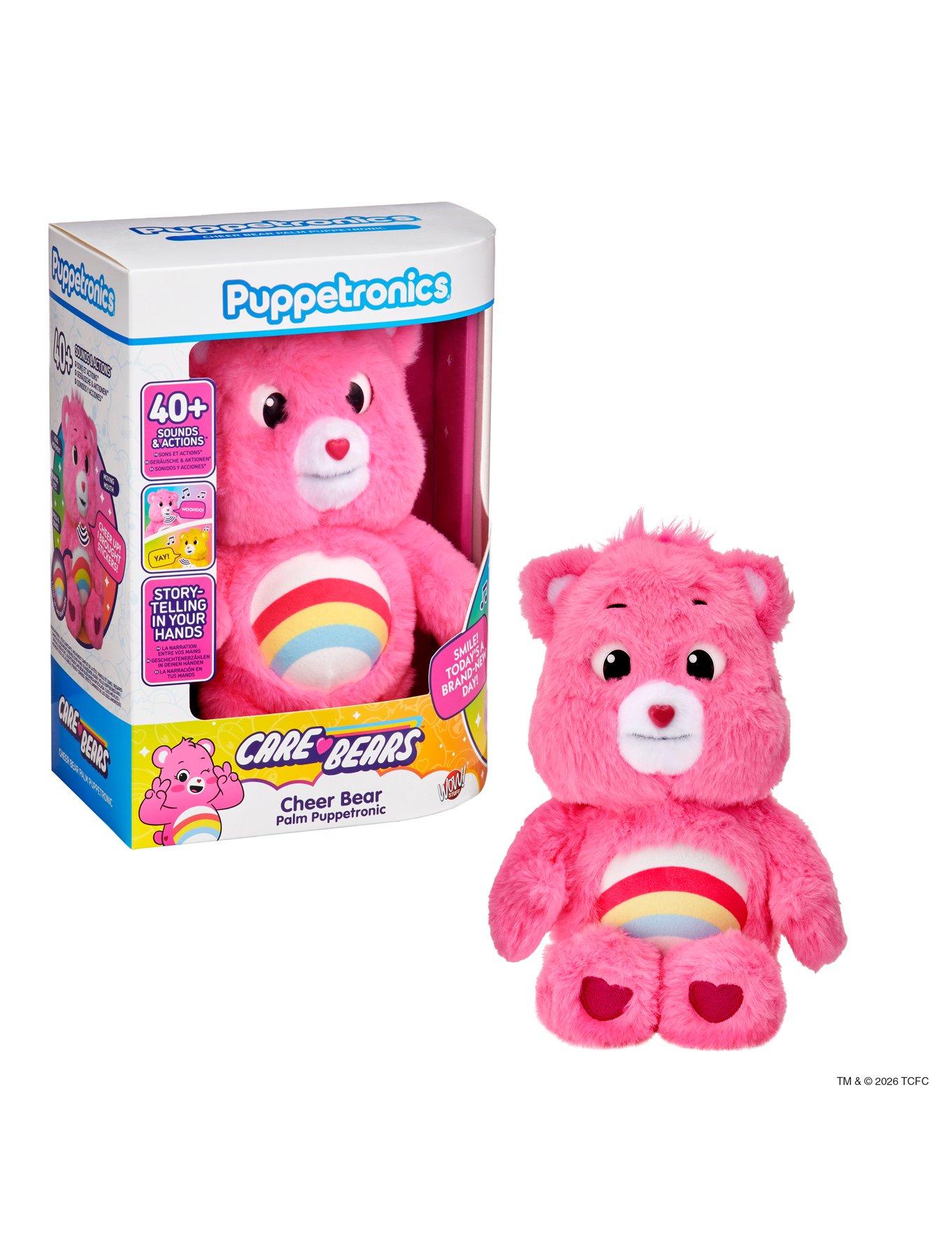 Image 4 of 7 of Care Bears Puppetronics: Speech And Sounds Cheer Bear Palm Puppet