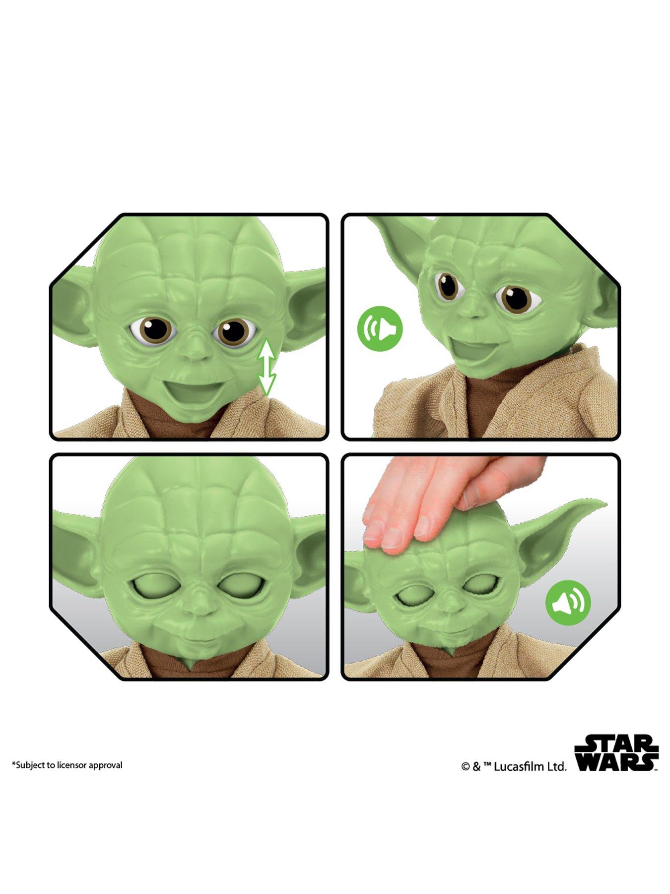 Image 4 of 7 of Star Wars Puppetronics: Star Wars 40+ Sounds And Actions Yoda Puppet