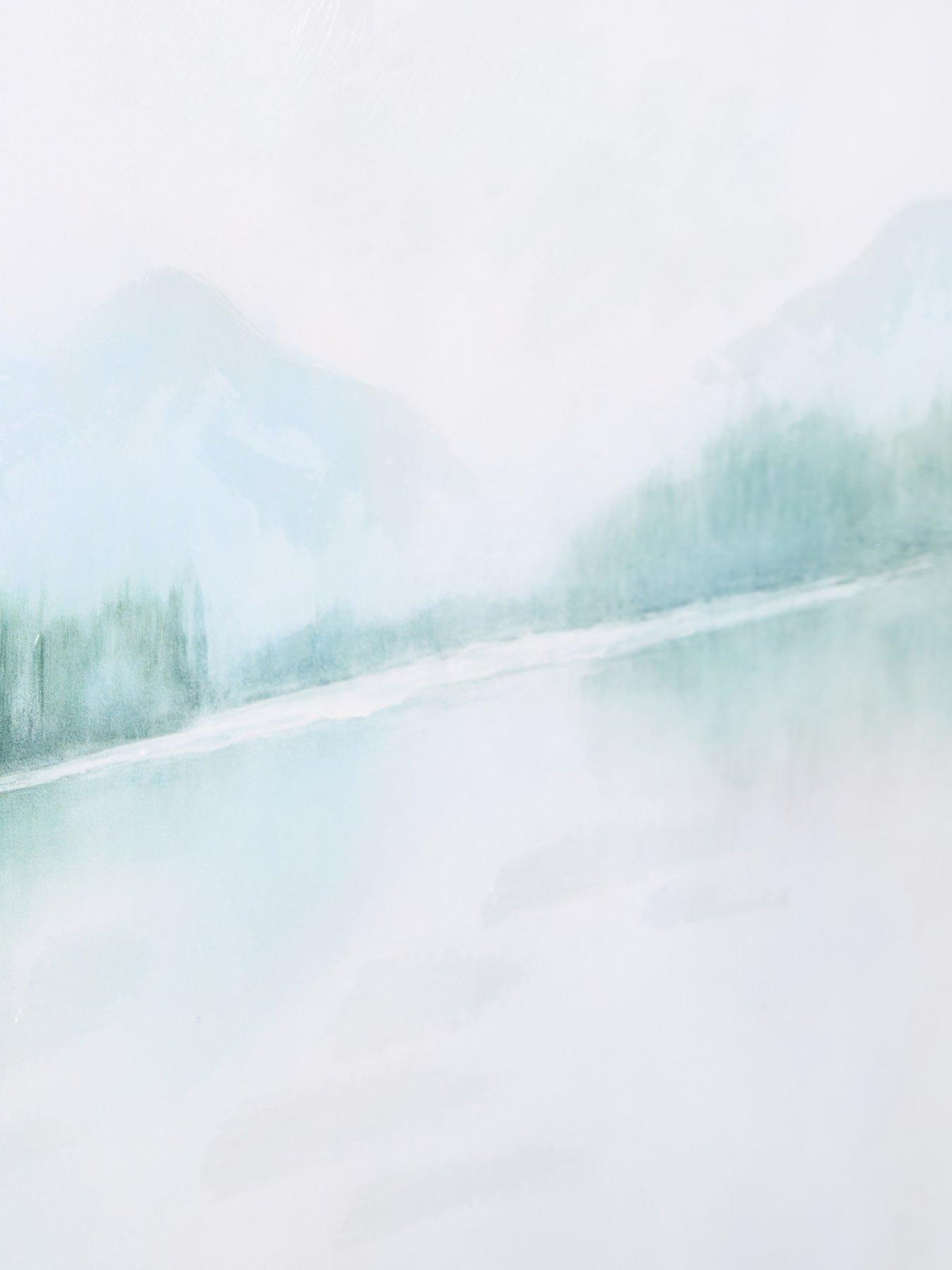 Image 4 of 7 of The Very Collection Printed Lake Canvas 60x90cm - FSC&reg; Certified