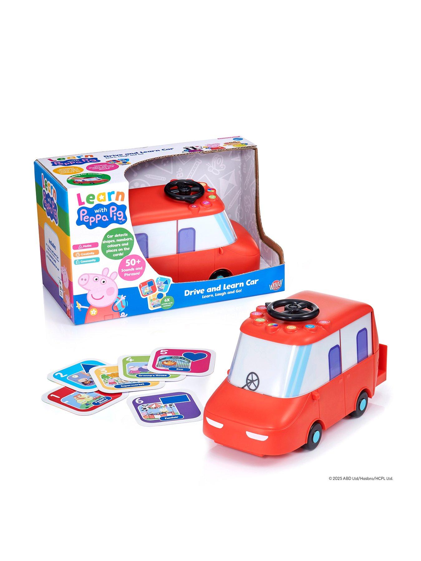 Image 1 of 7 of Peppa Pig Peppa Pig's Drive &amp; Learn Car
