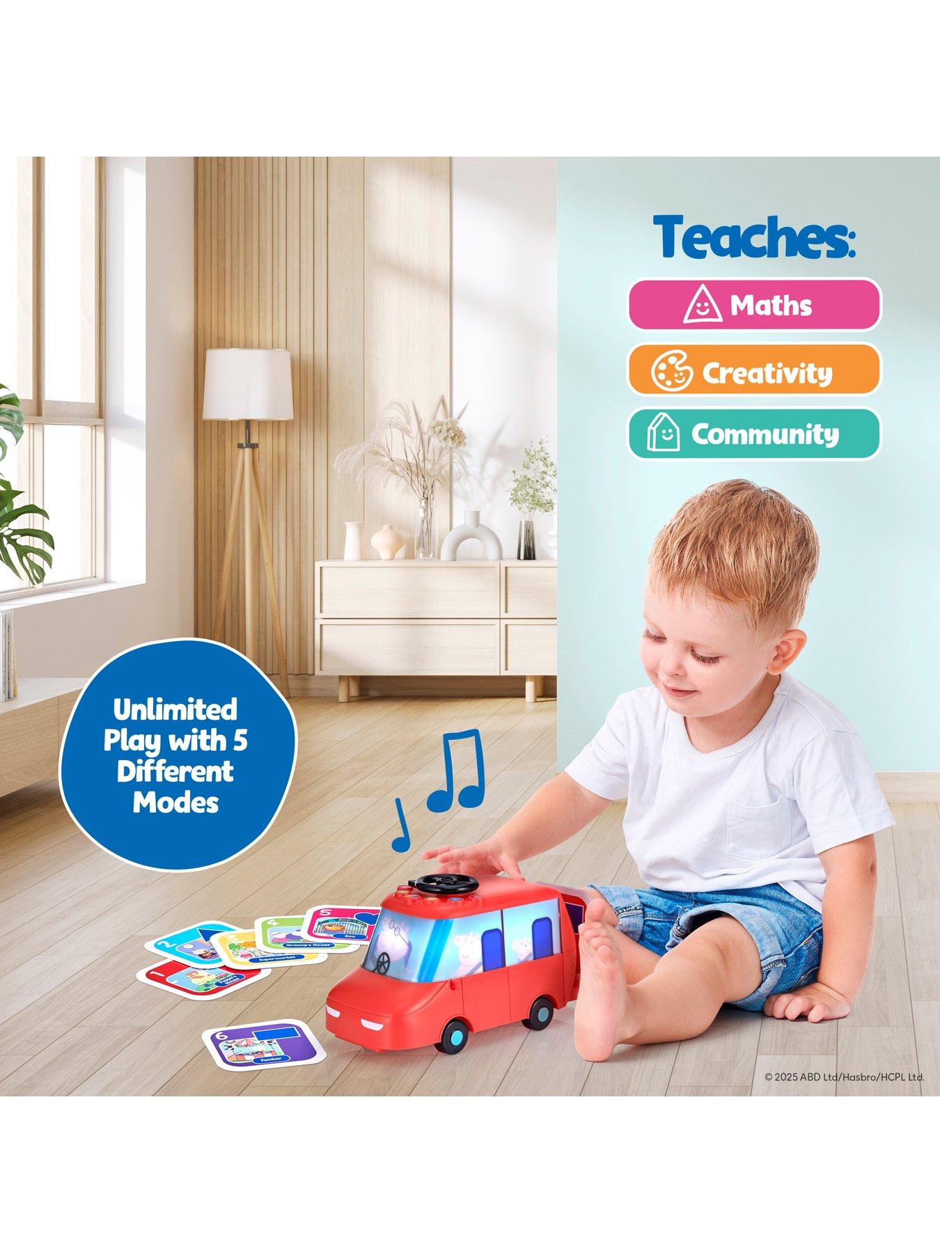 Image 6 of 7 of Peppa Pig Peppa Pig's Drive &amp; Learn Car