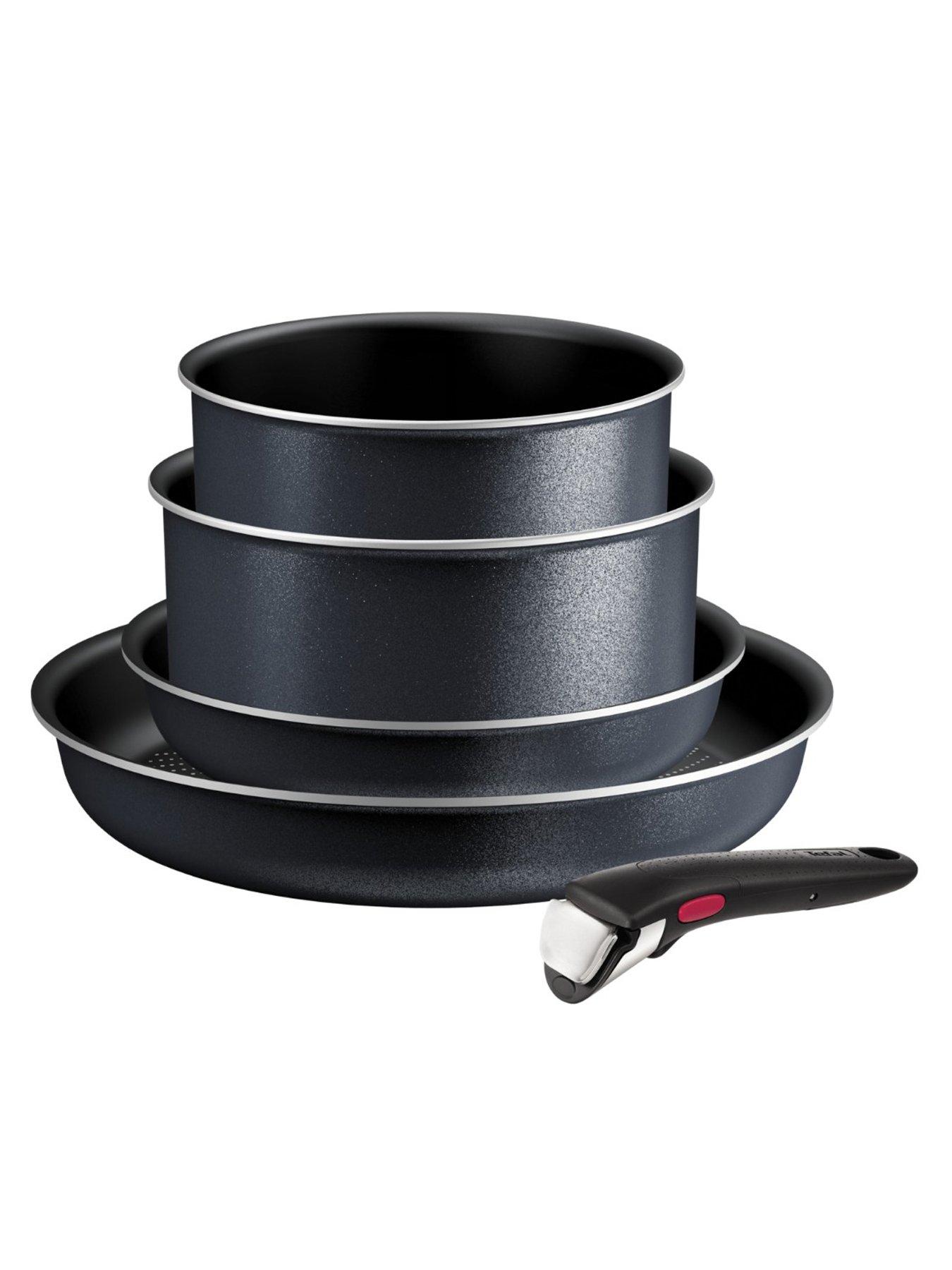 Image 1 of 8 of Tefal So Lite 5pc Fry And Saucepan Set