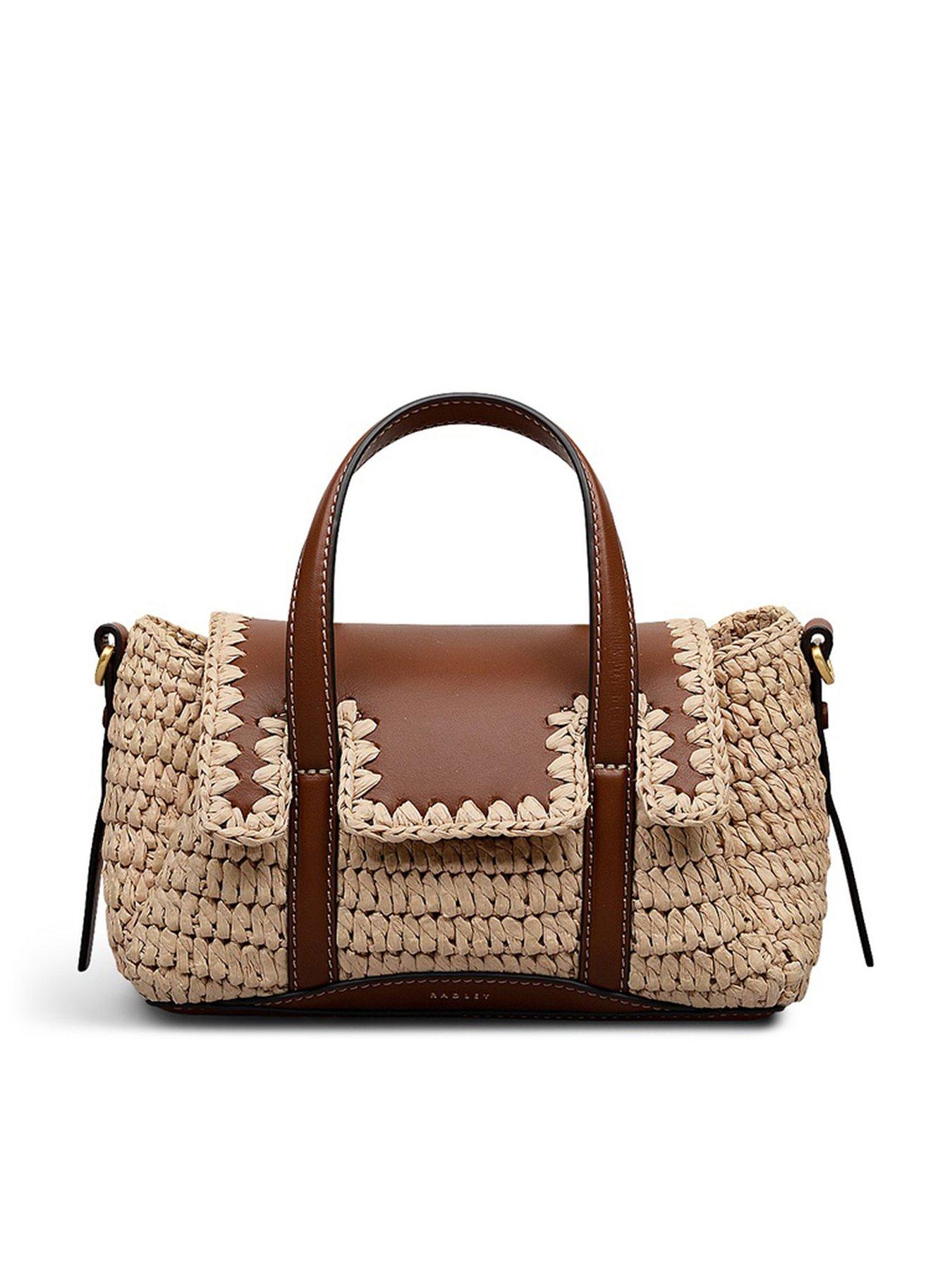 Image 1 of 6 of Radley The Chancery - Raffia Small Flapover Grab