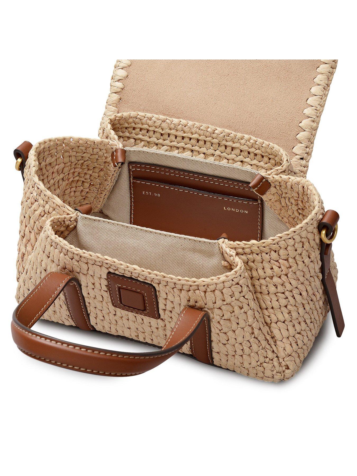 Image 6 of 6 of Radley The Chancery - Raffia Small Flapover Grab