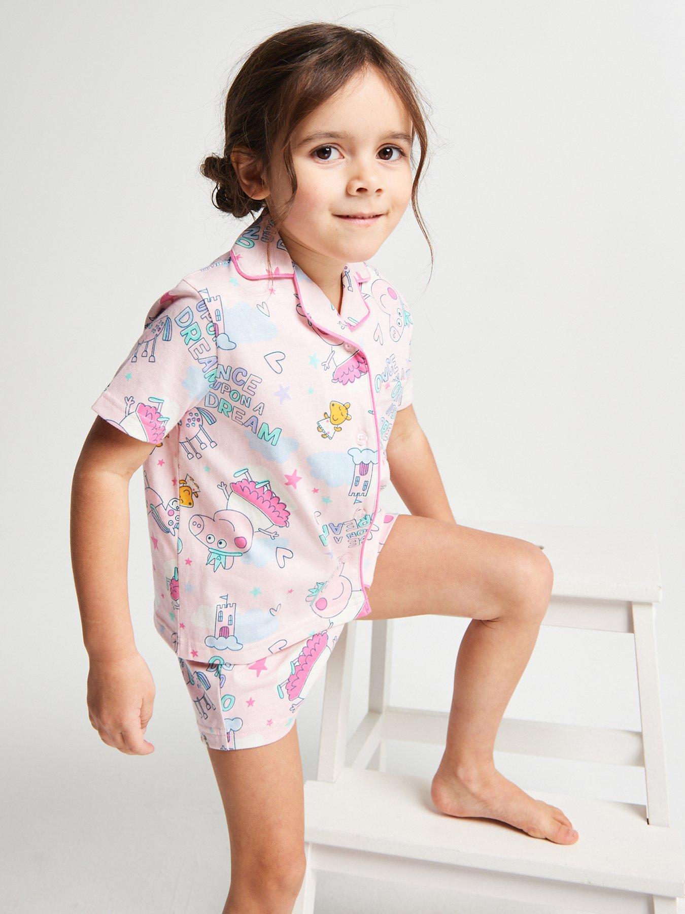 Image 4 of 6 of Brand Threads Peppa Pig Short Pyjama Set