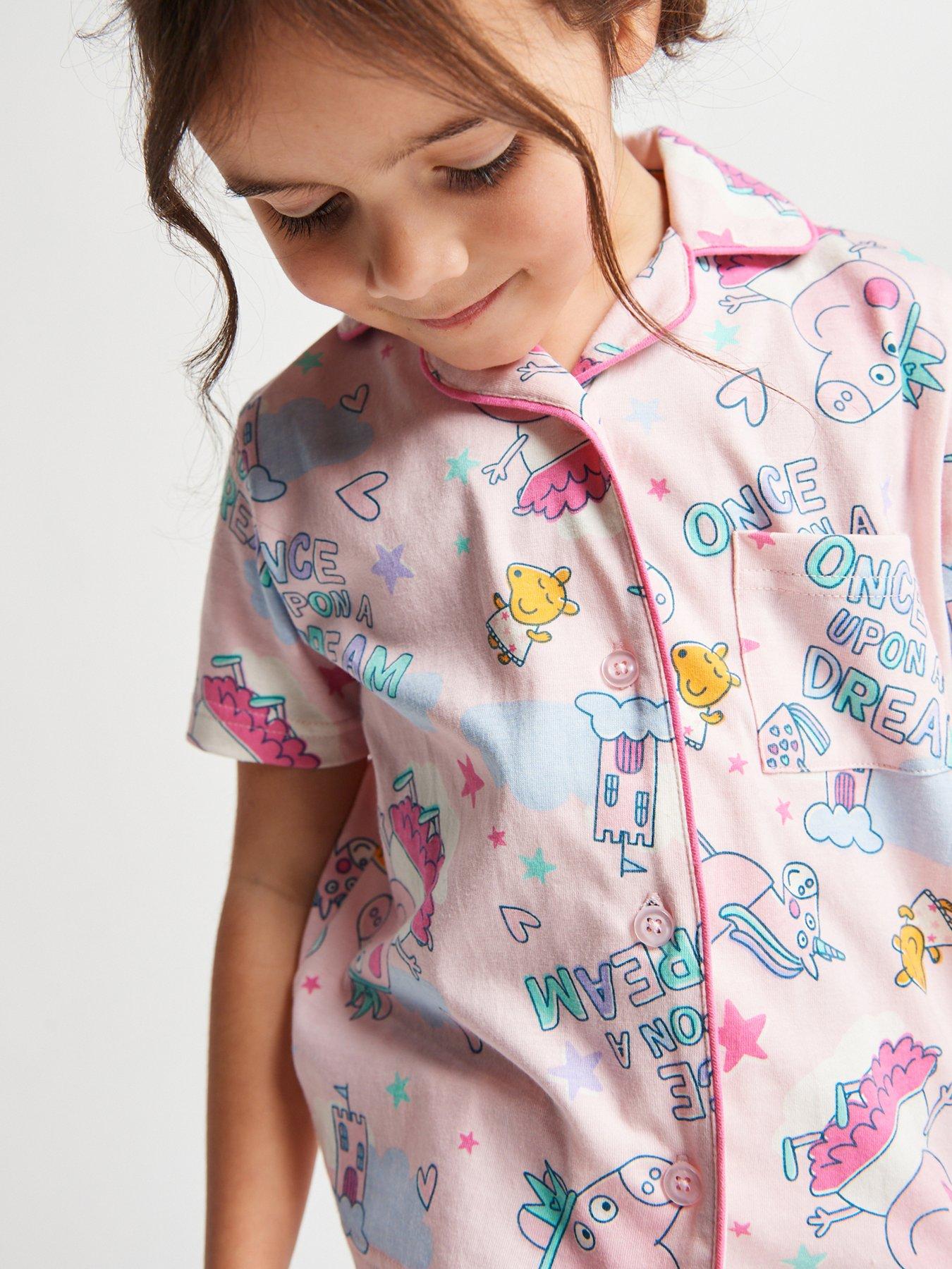 Image 5 of 6 of Brand Threads Peppa Pig Short Pyjama Set