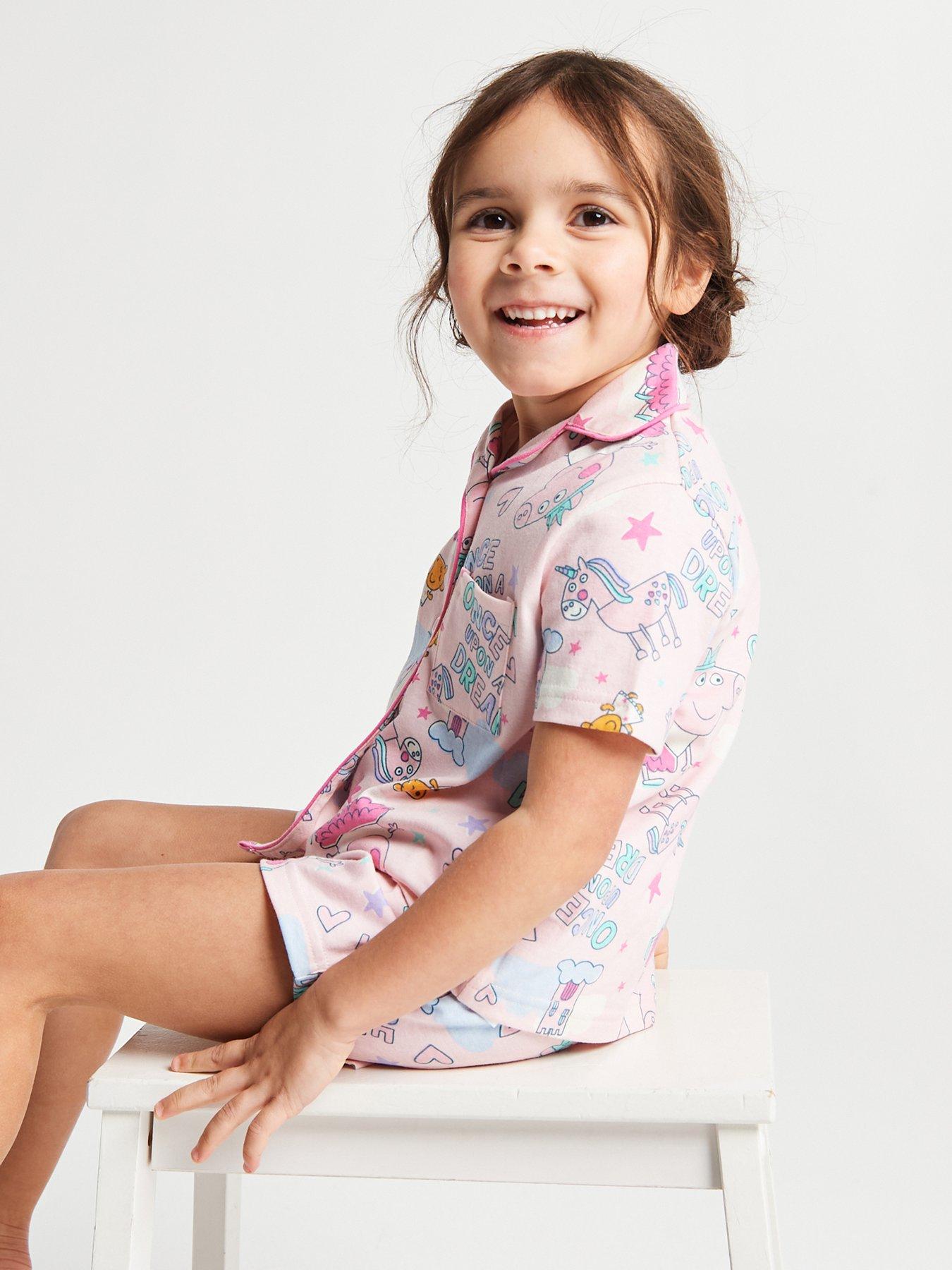 Image 6 of 6 of Brand Threads Peppa Pig Short Pyjama Set