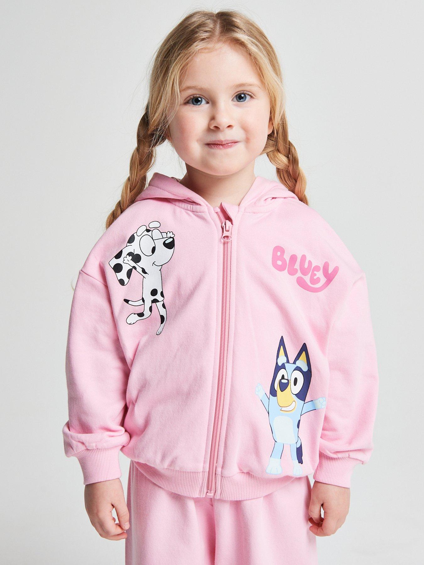 Image 4 of 6 of Brand Threads Girls Bluey 2-Piece Jog Set