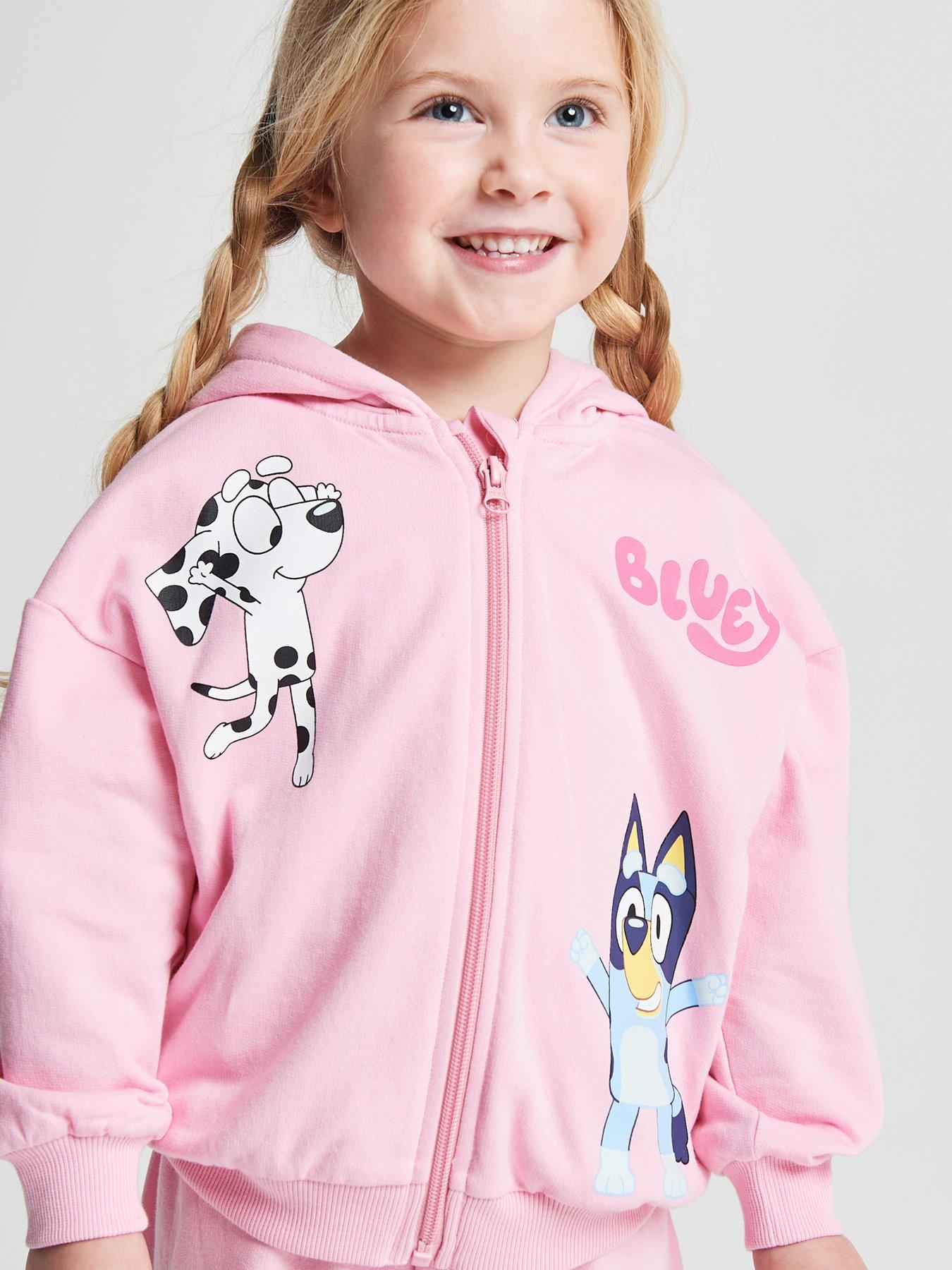 Image 5 of 6 of Brand Threads Girls Bluey 2-Piece Jog Set