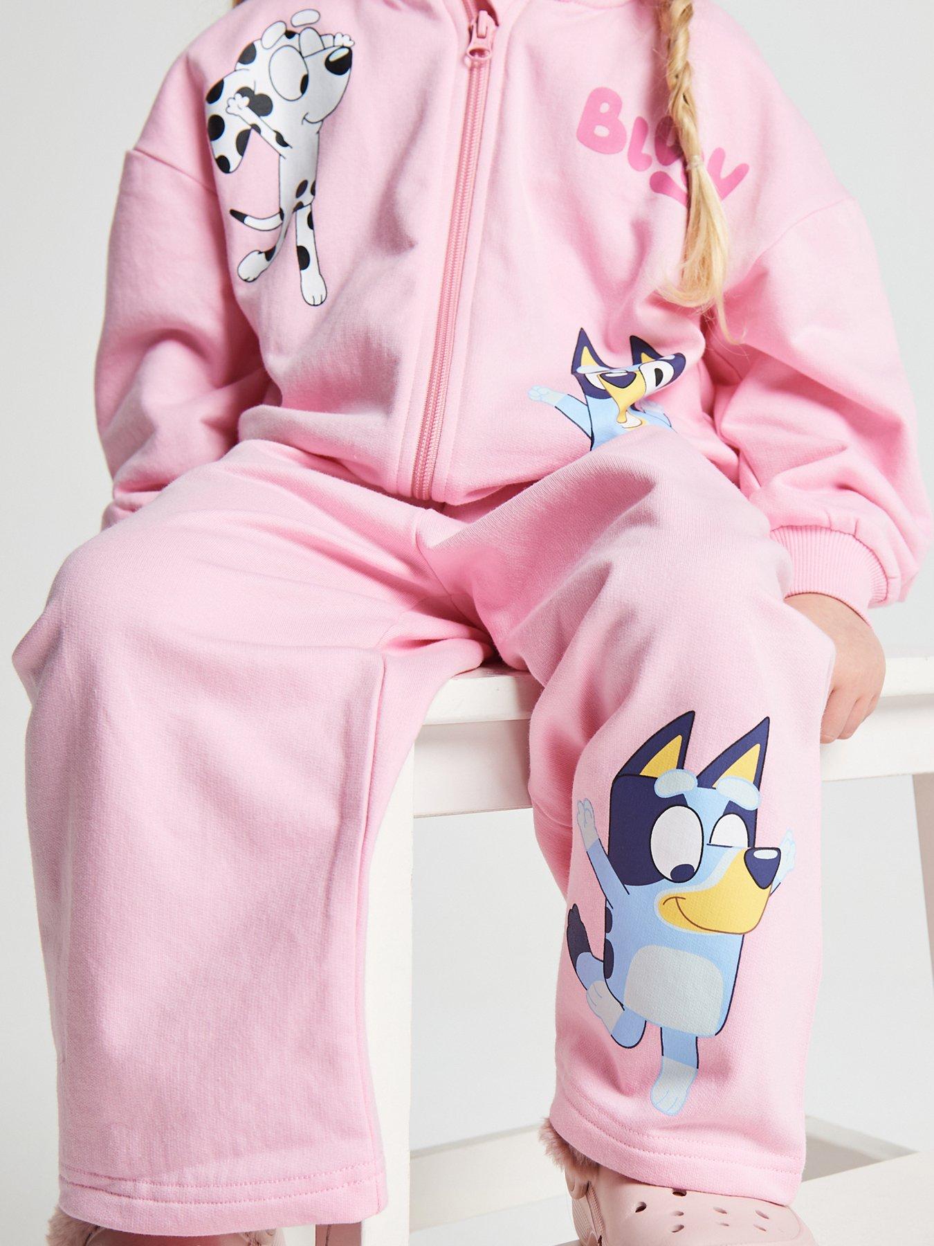 Image 6 of 6 of Brand Threads Girls Bluey 2-Piece Jog Set
