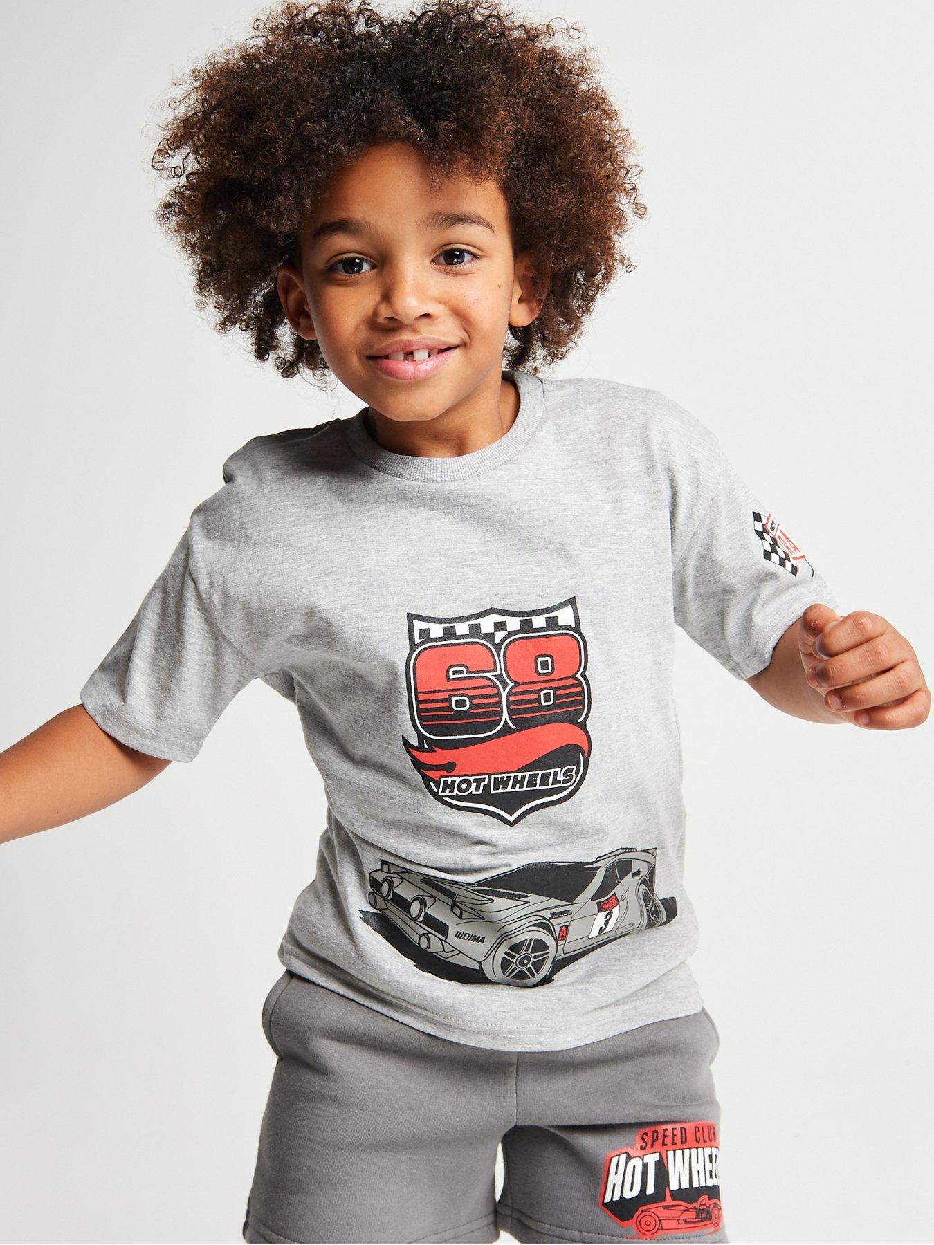  image of brand-threads-boys-hot-wheels-daywear-set