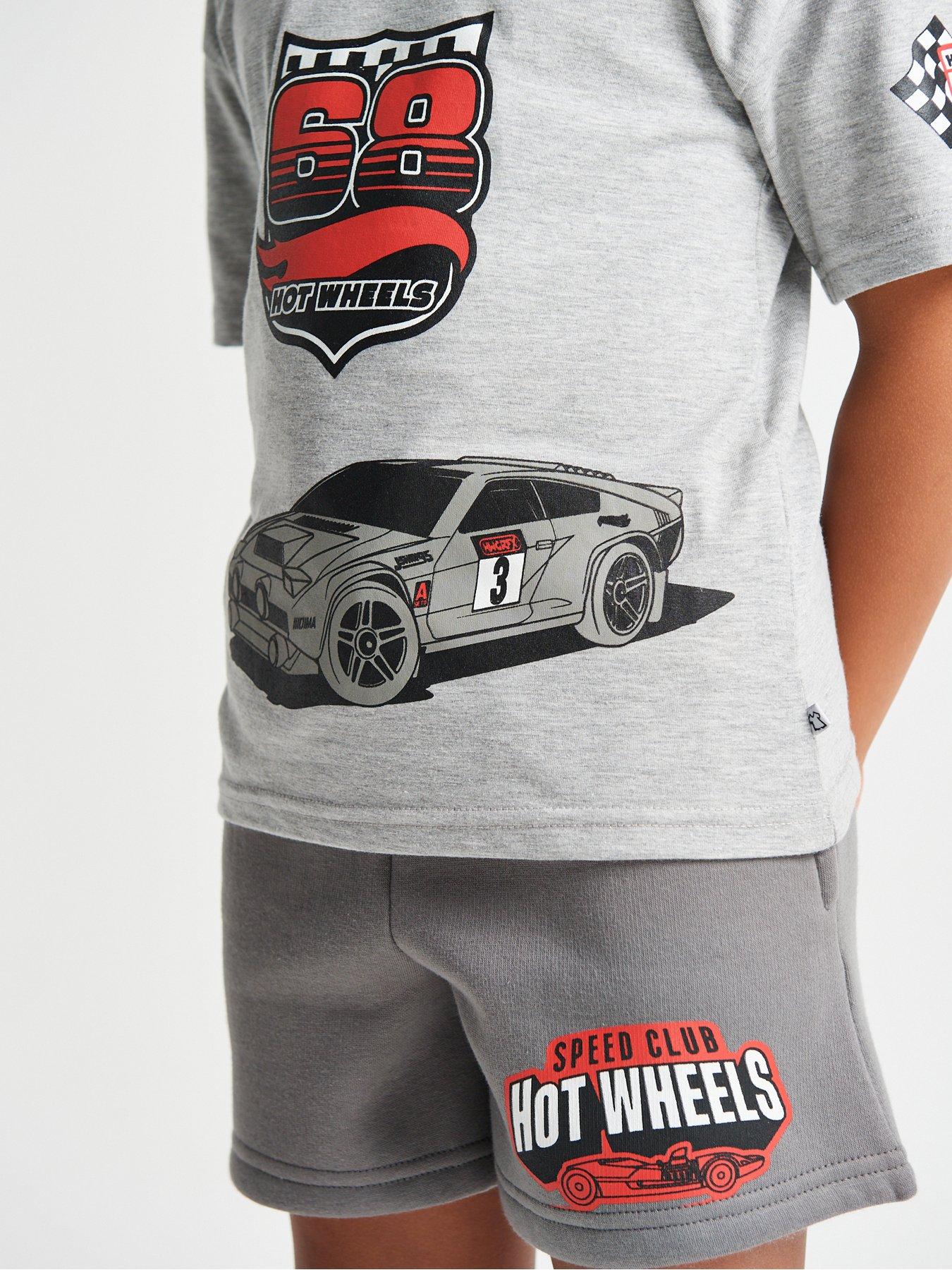  image of brand-threads-boys-hot-wheels-daywear-set