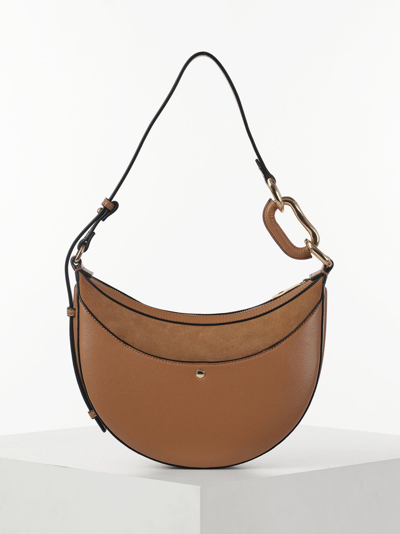 Image 5 of 7 of Luella Grey Hester Medium Shoulder Bag In Camel