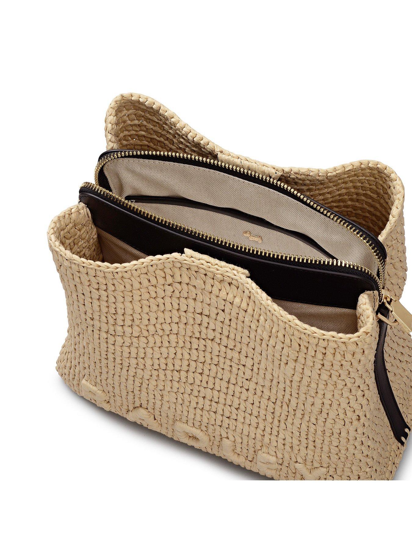 Image 4 of 5 of Radley Dukes Place - Raffia Medium Compartment Cross Body