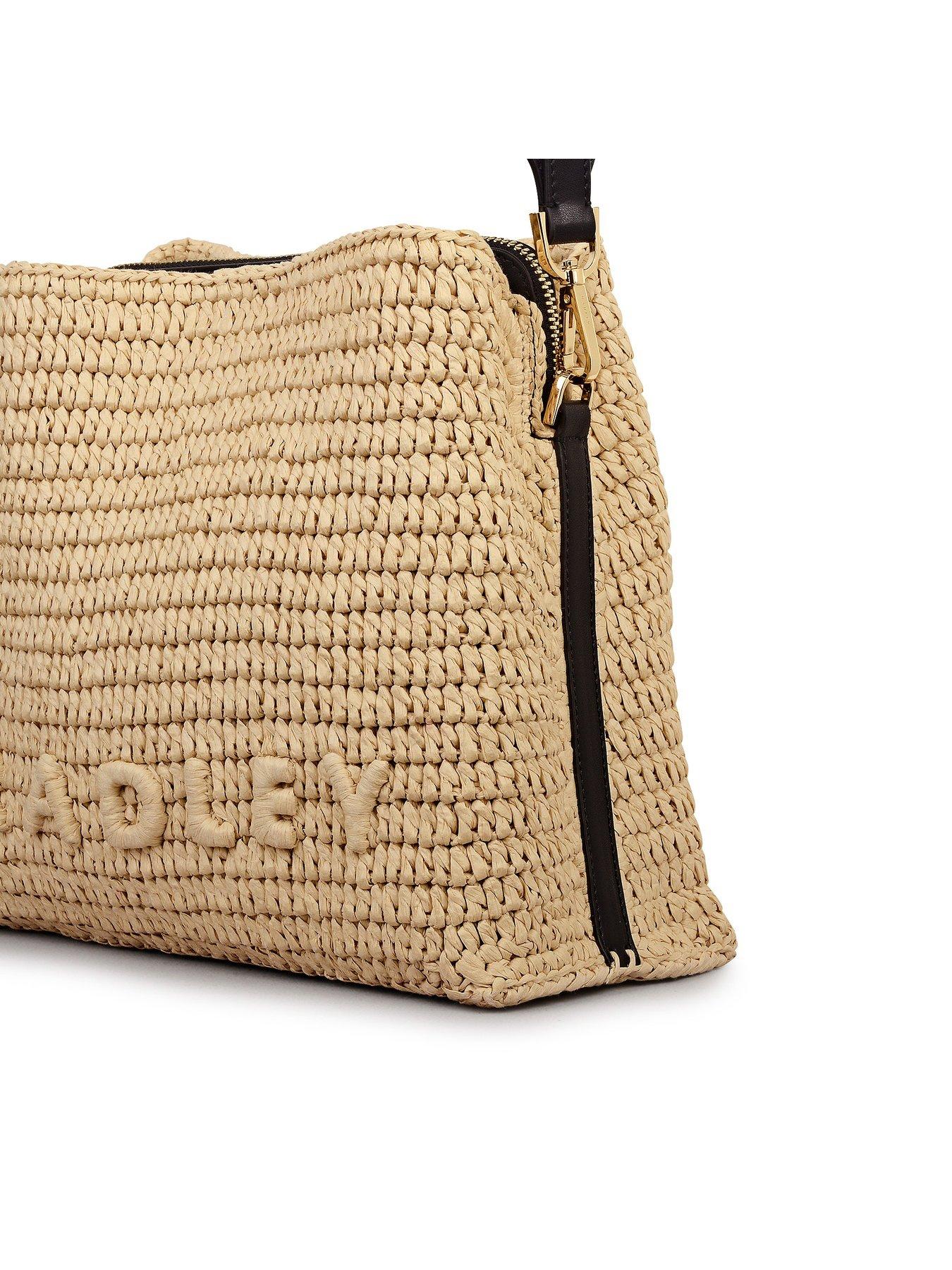 Image 5 of 5 of Radley Dukes Place - Raffia Medium Compartment Cross Body