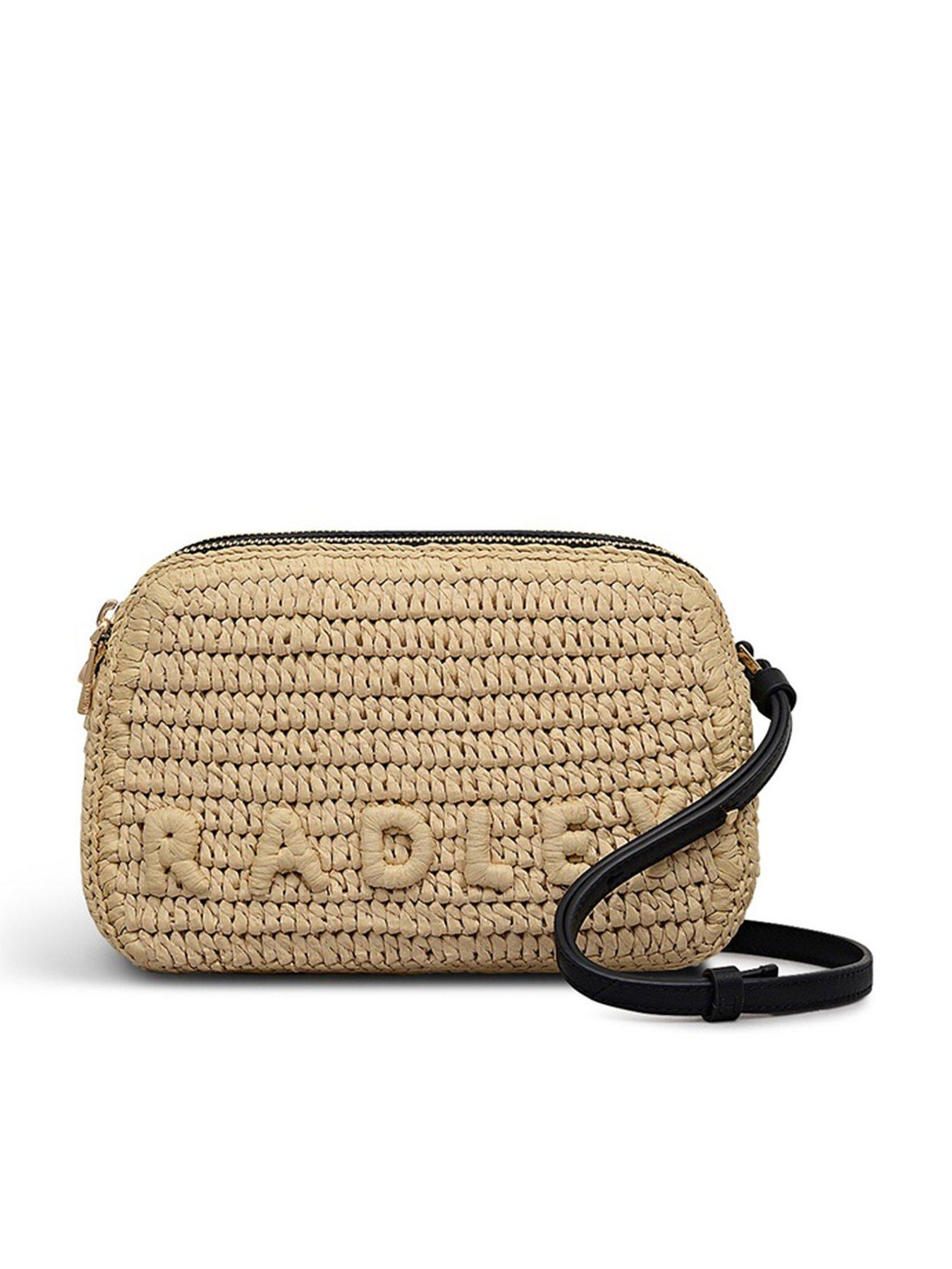 front image of radley-dukes-place-raffia-medium-ziptop-cross-body
