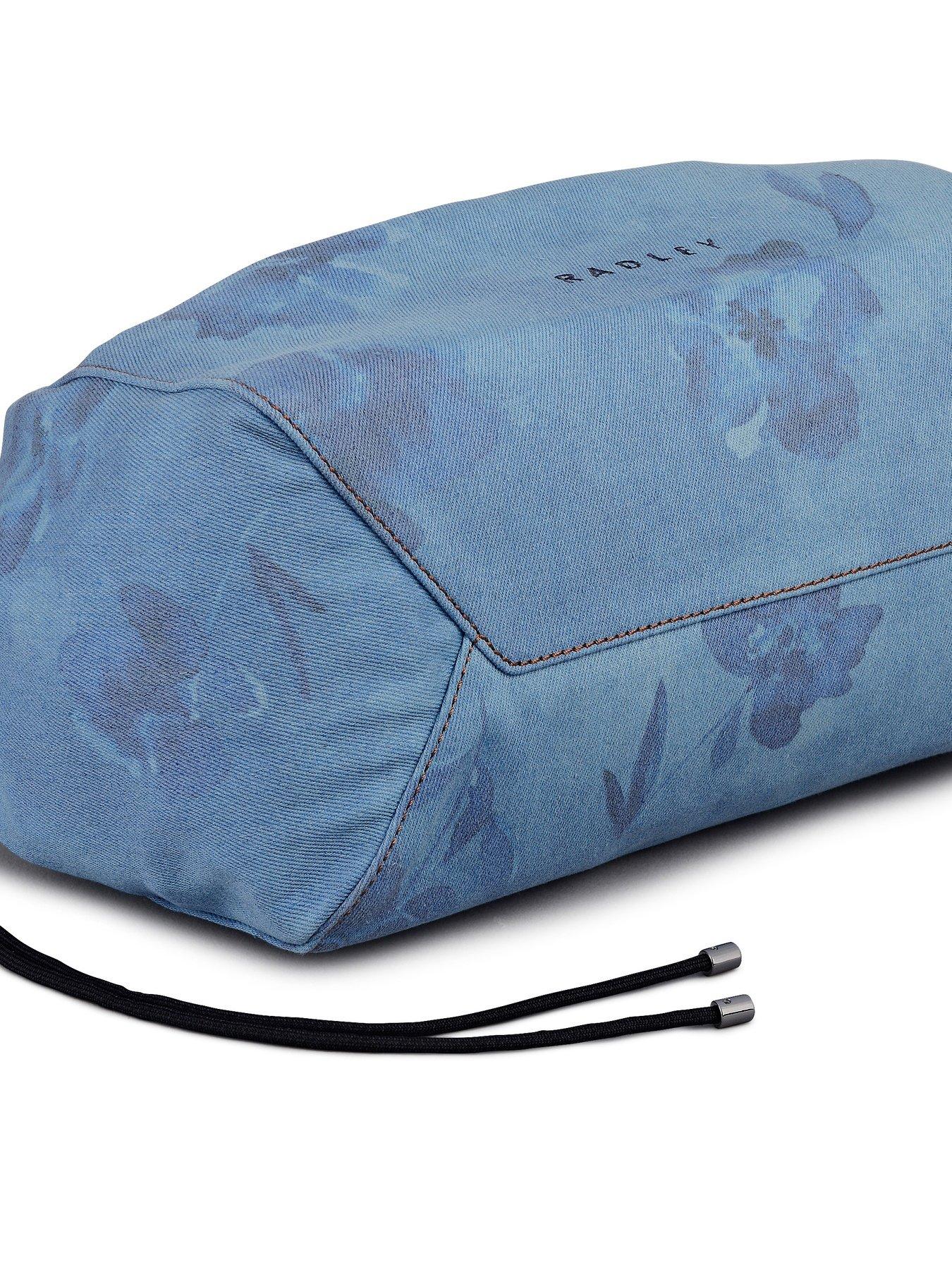  image of radley-eden-row-denim-large-open-top-tote