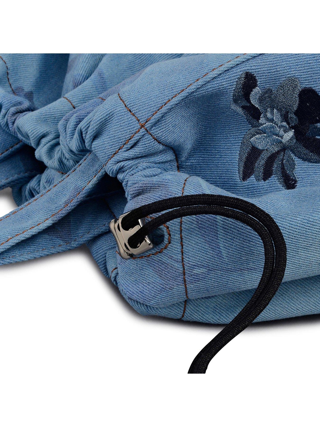  image of radley-eden-row-denim-large-open-top-tote