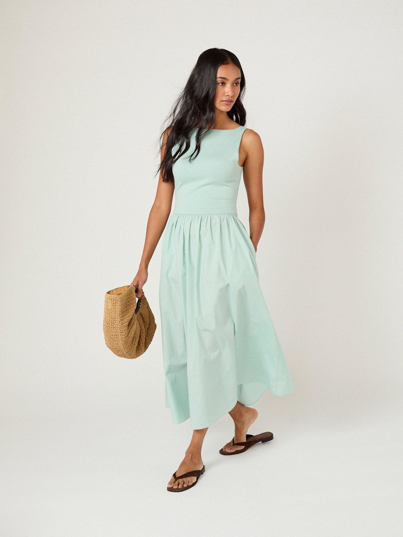 Nobodys Child Eliana Midi Dress - Green